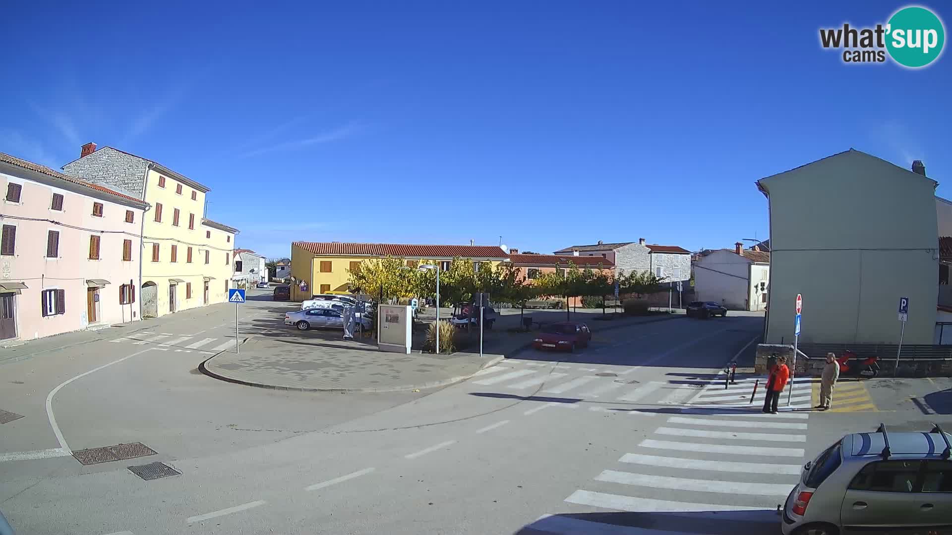 Bale Trg La Musa webcam – Istria – Croatia