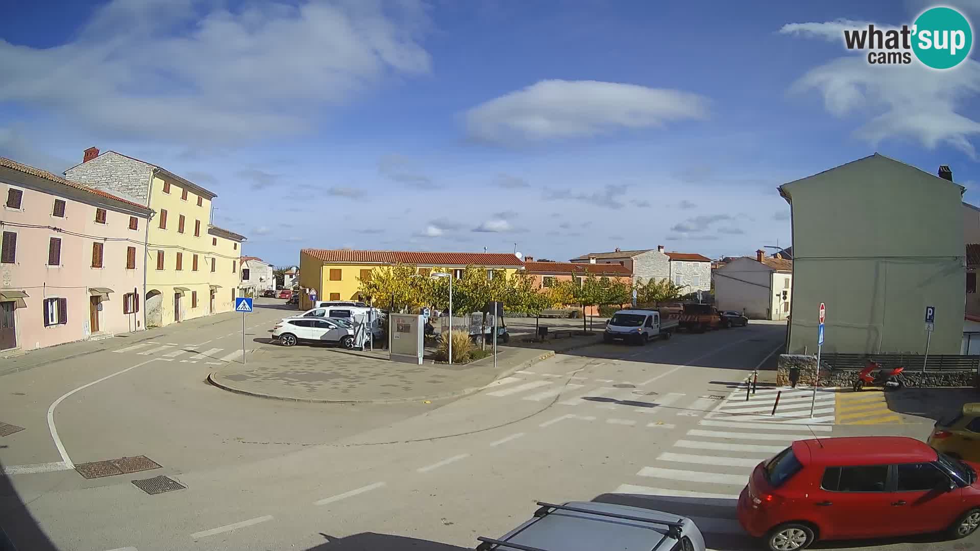 Bale Trg La Musa spletna kamera – Istra – Hrvaška