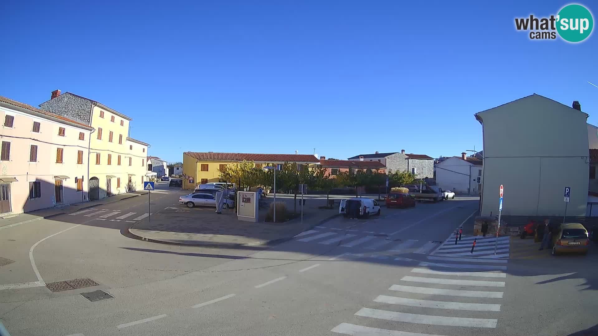 Bale, webcam de la plaza La Musa – Istria – Croacia