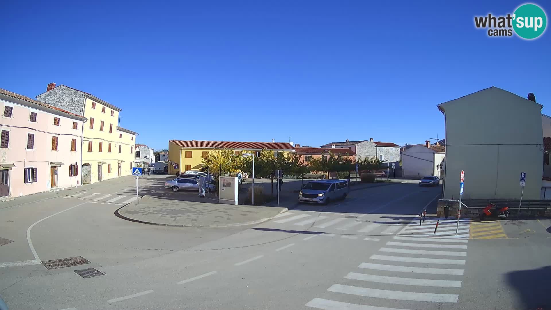 Bale Trg La Musa webcam – Istria – Croatia