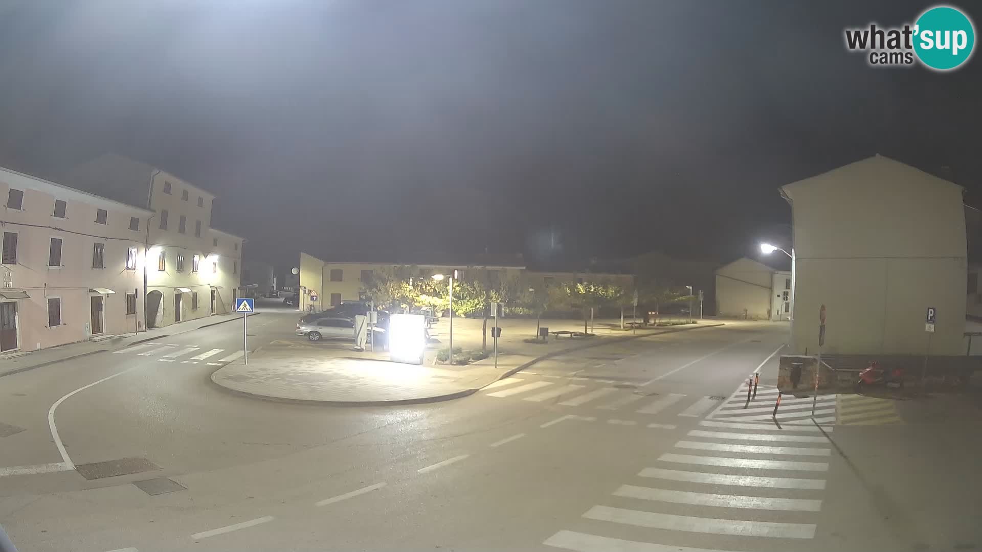 Bale, webcam de la plaza La Musa – Istria – Croacia