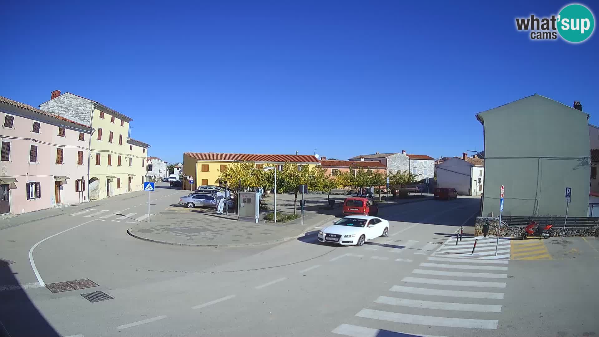 Bale, webcam de la plaza La Musa – Istria – Croacia