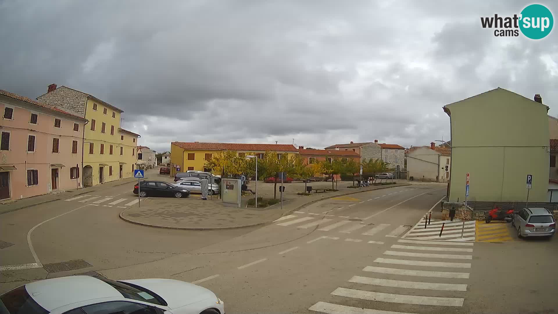 Bale, webcam de la plaza La Musa – Istria – Croacia