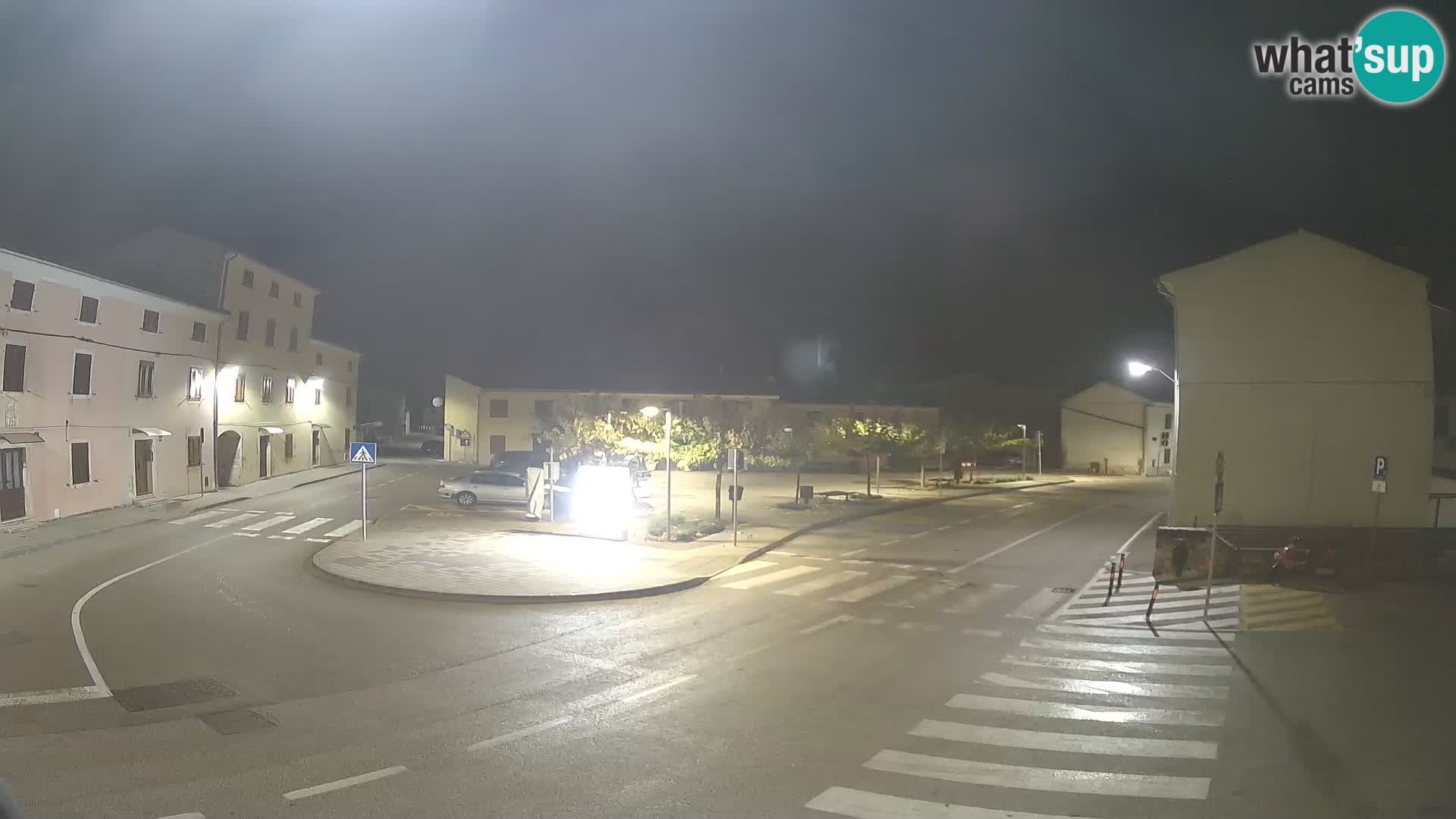 Bale, webcam de la place La Musa – Istrie – Croatie