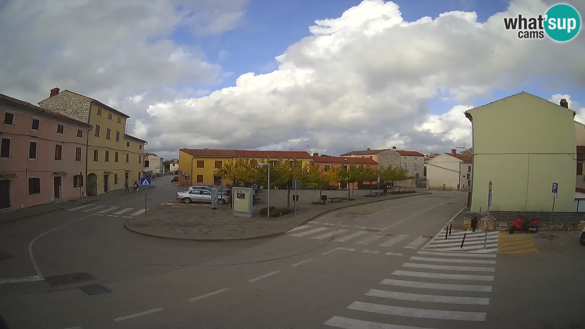 Bale, webcam de la plaza La Musa – Istria – Croacia