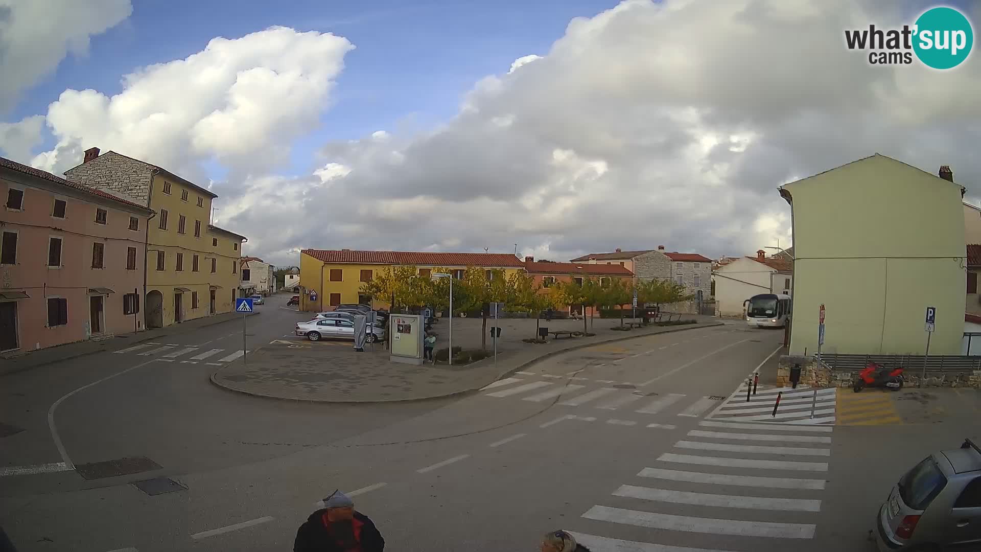 Bale, webcam de la place La Musa – Istrie – Croatie