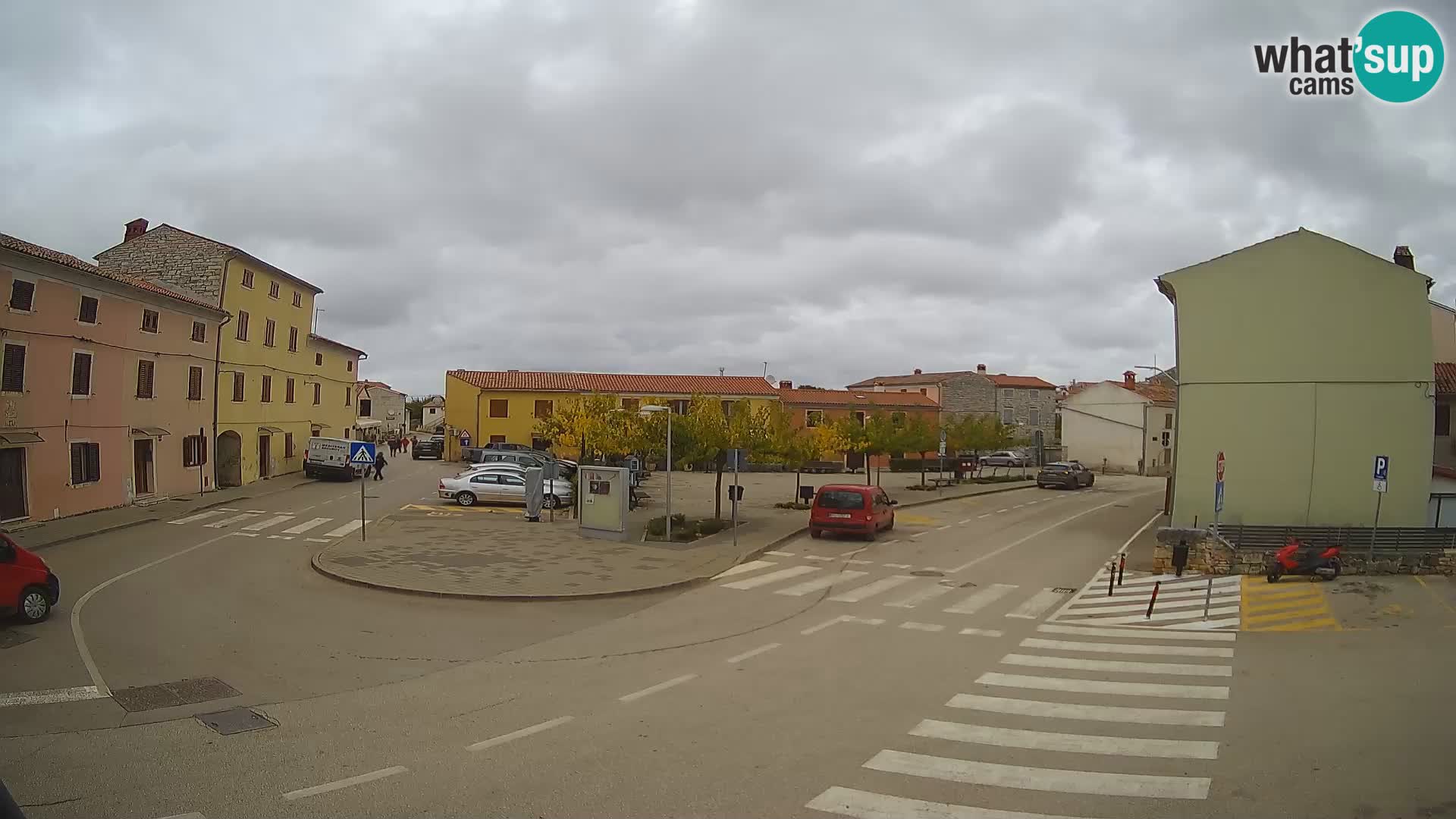 Bale Trg La Musa webcam – Istria – Croatia