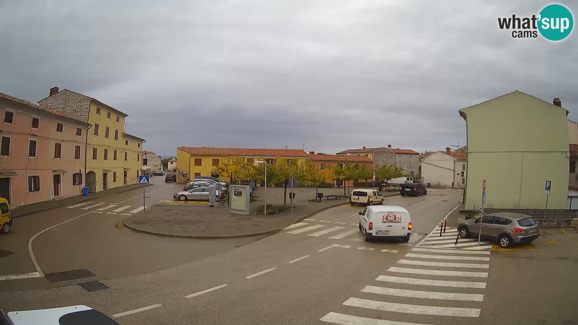 Bale, webcam de la plaza La Musa – Istria – Croacia