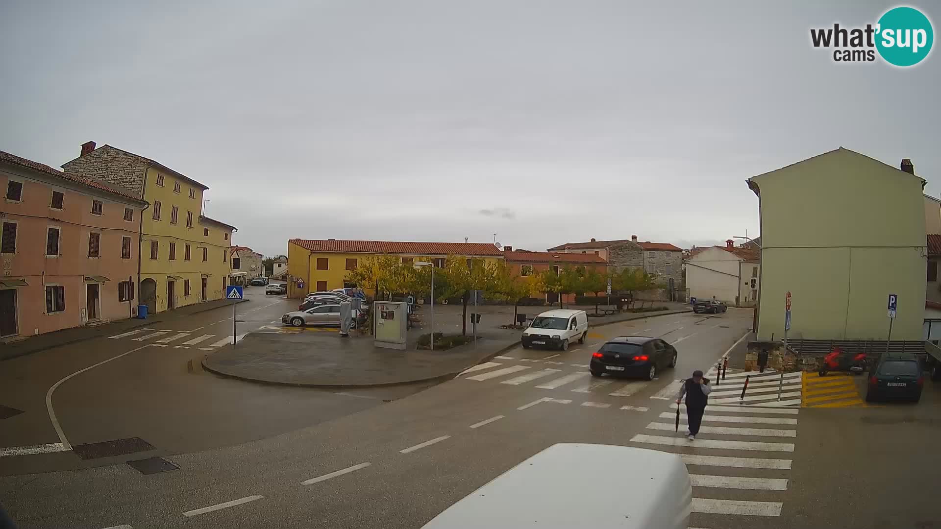 Bale, webcam de la plaza La Musa – Istria – Croacia