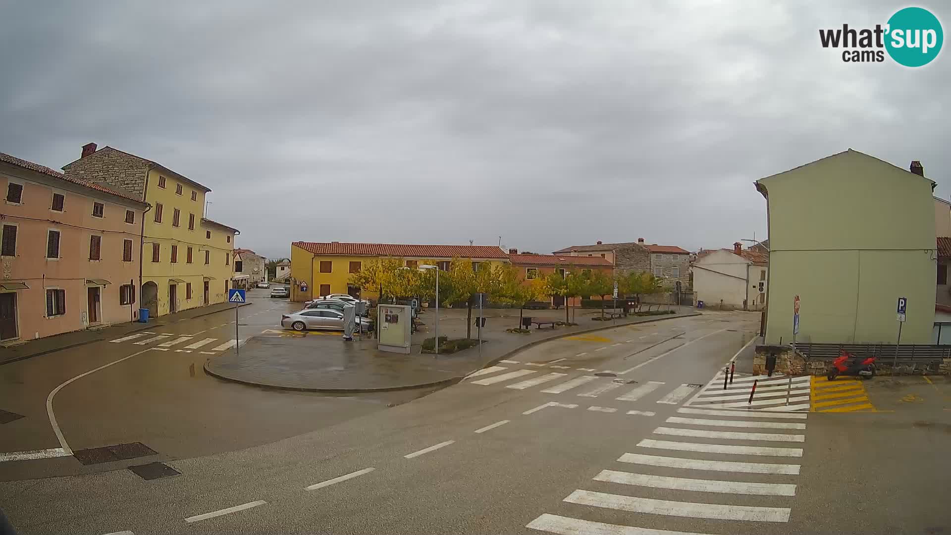 Bale, webcam de la plaza La Musa – Istria – Croacia