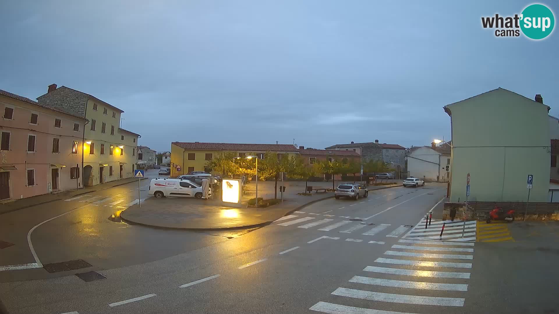 Bale, webcam de la plaza La Musa – Istria – Croacia