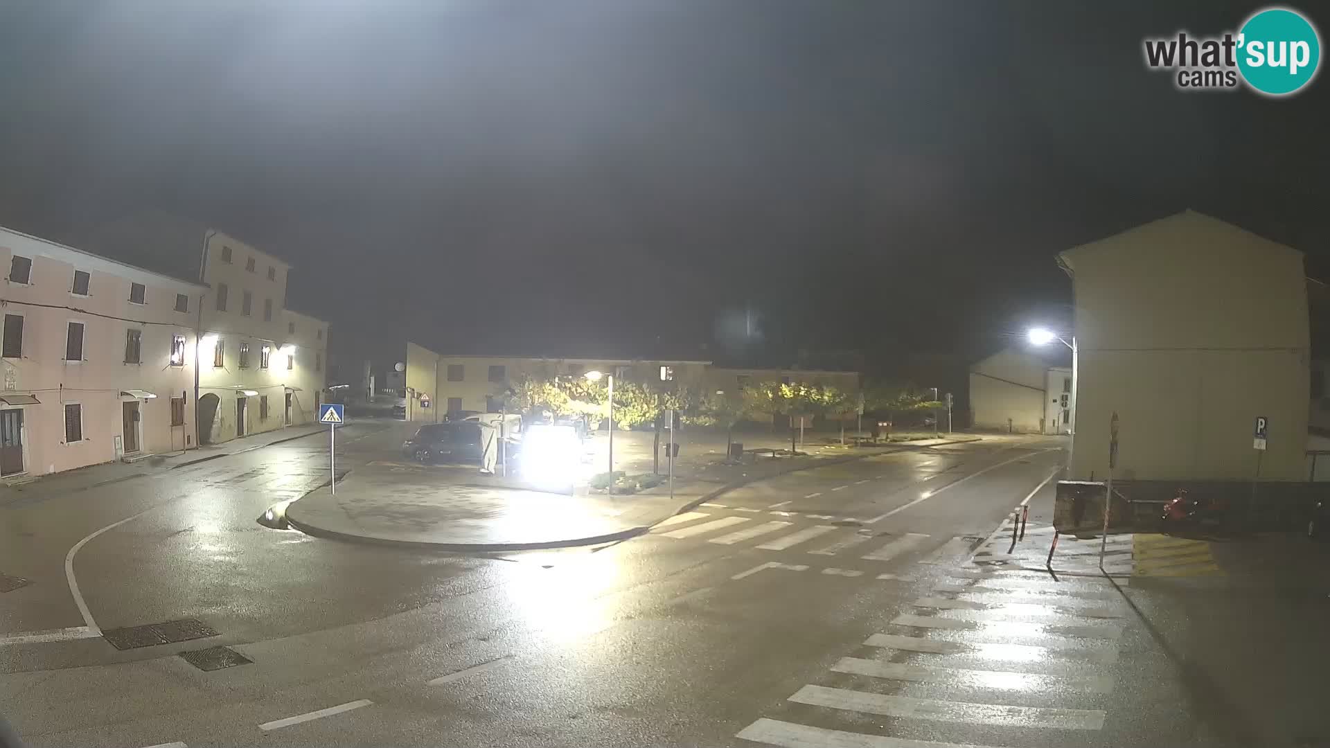 Bale, webcam de la plaza La Musa – Istria – Croacia