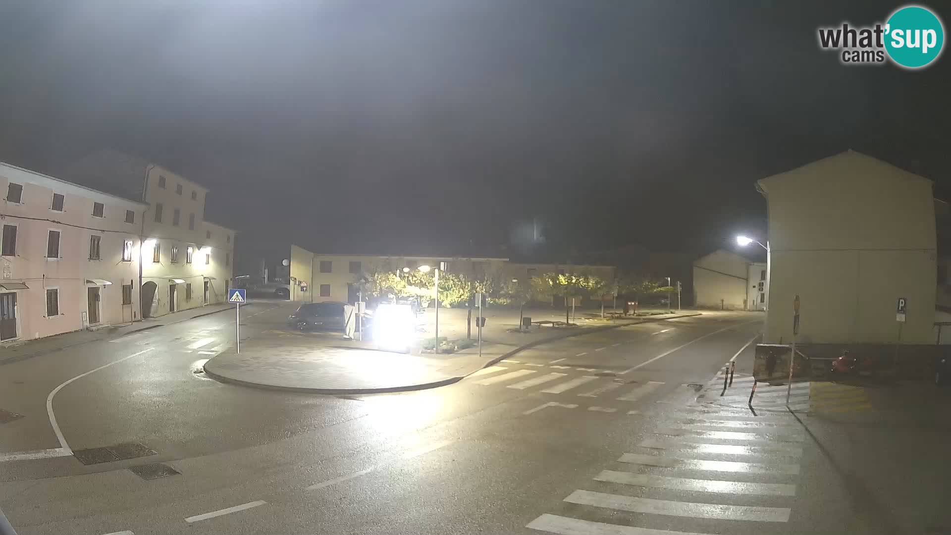 Bale, webcam de la place La Musa – Istrie – Croatie