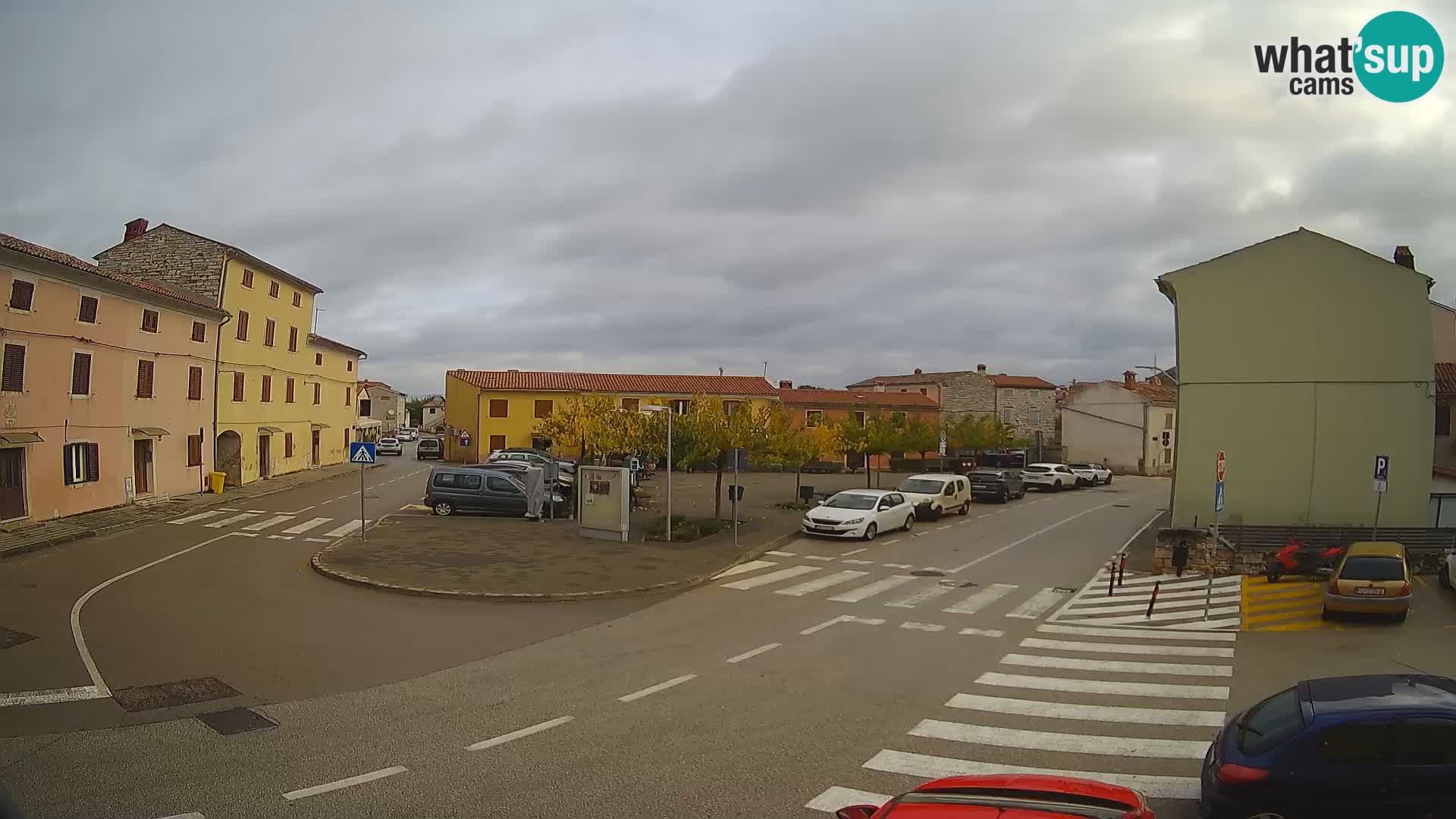 Bale, webcam de la place La Musa – Istrie – Croatie