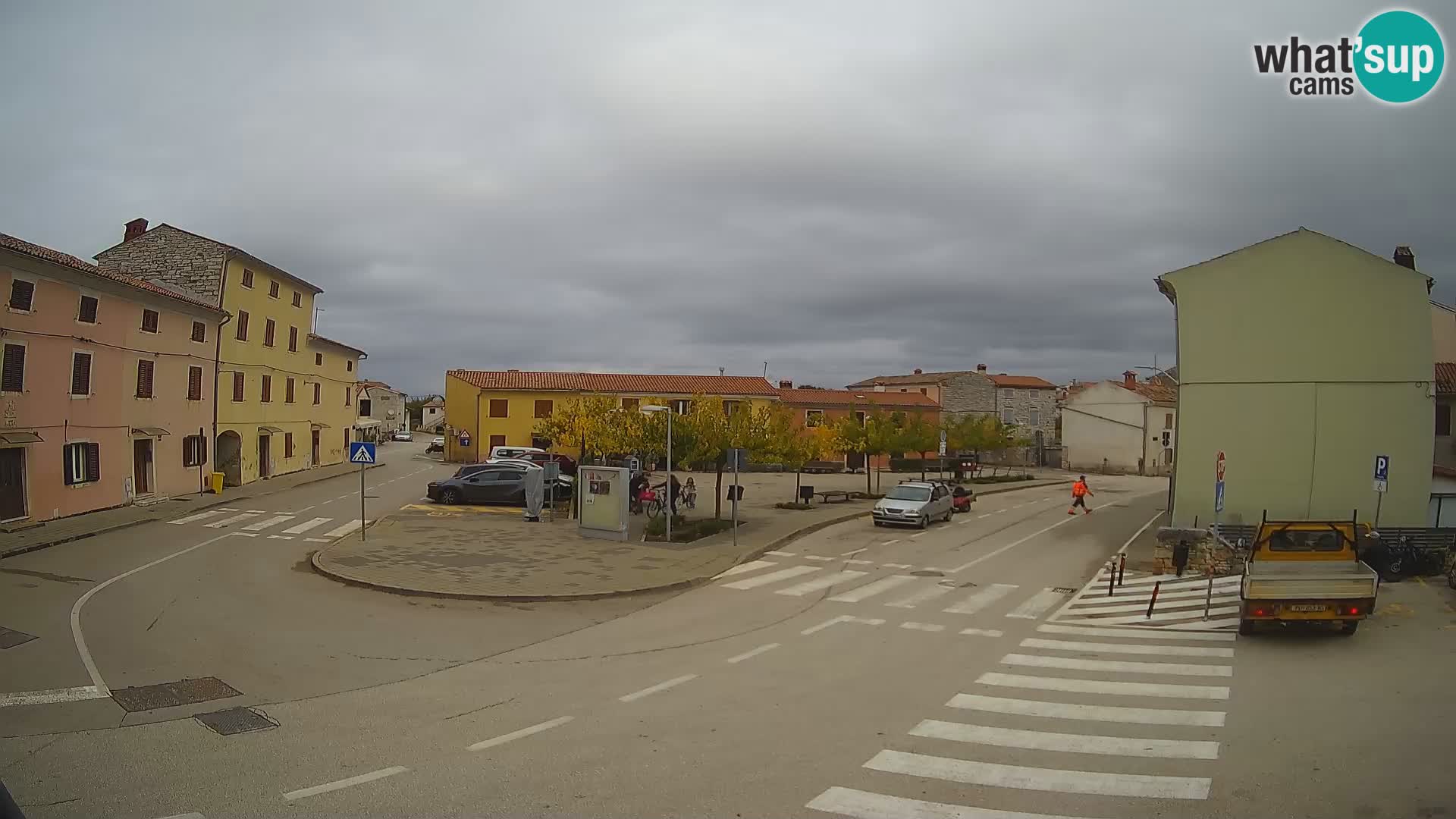 Bale, webcam de la plaza La Musa – Istria – Croacia