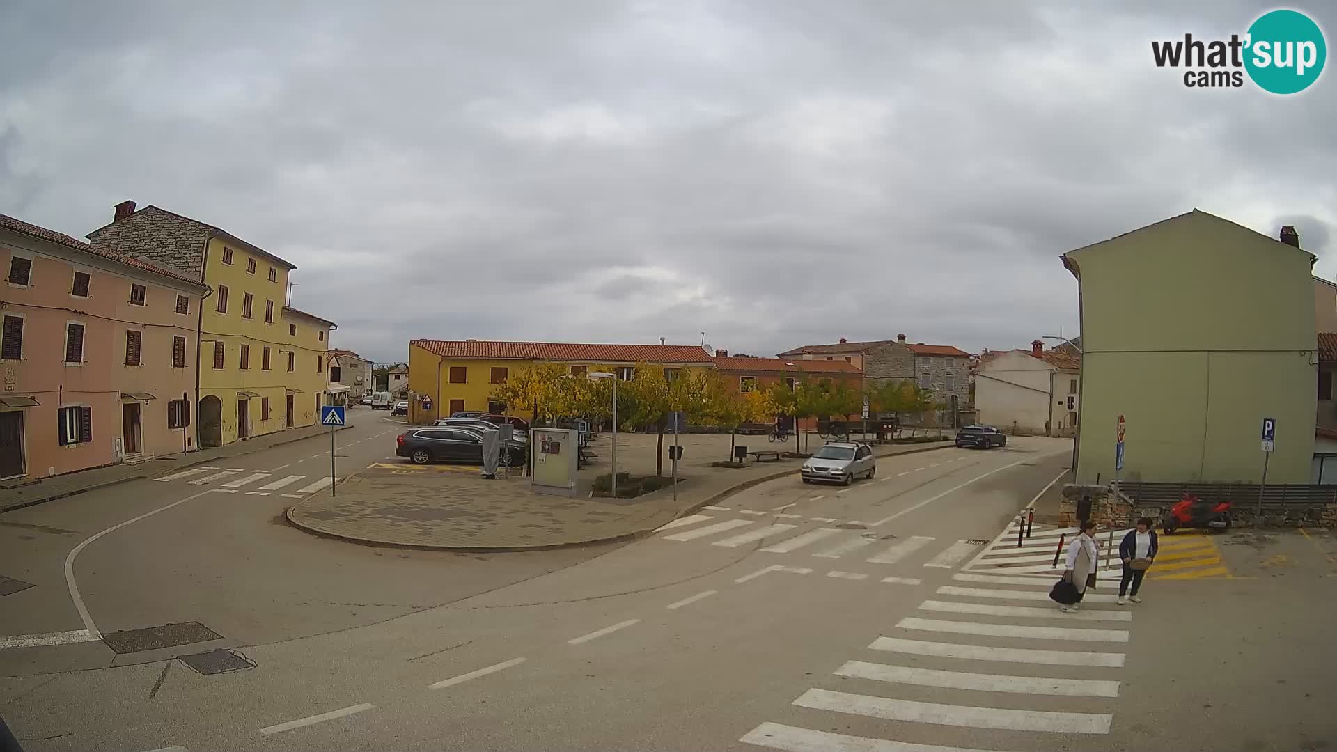 Bale, webcam de la place La Musa – Istrie – Croatie