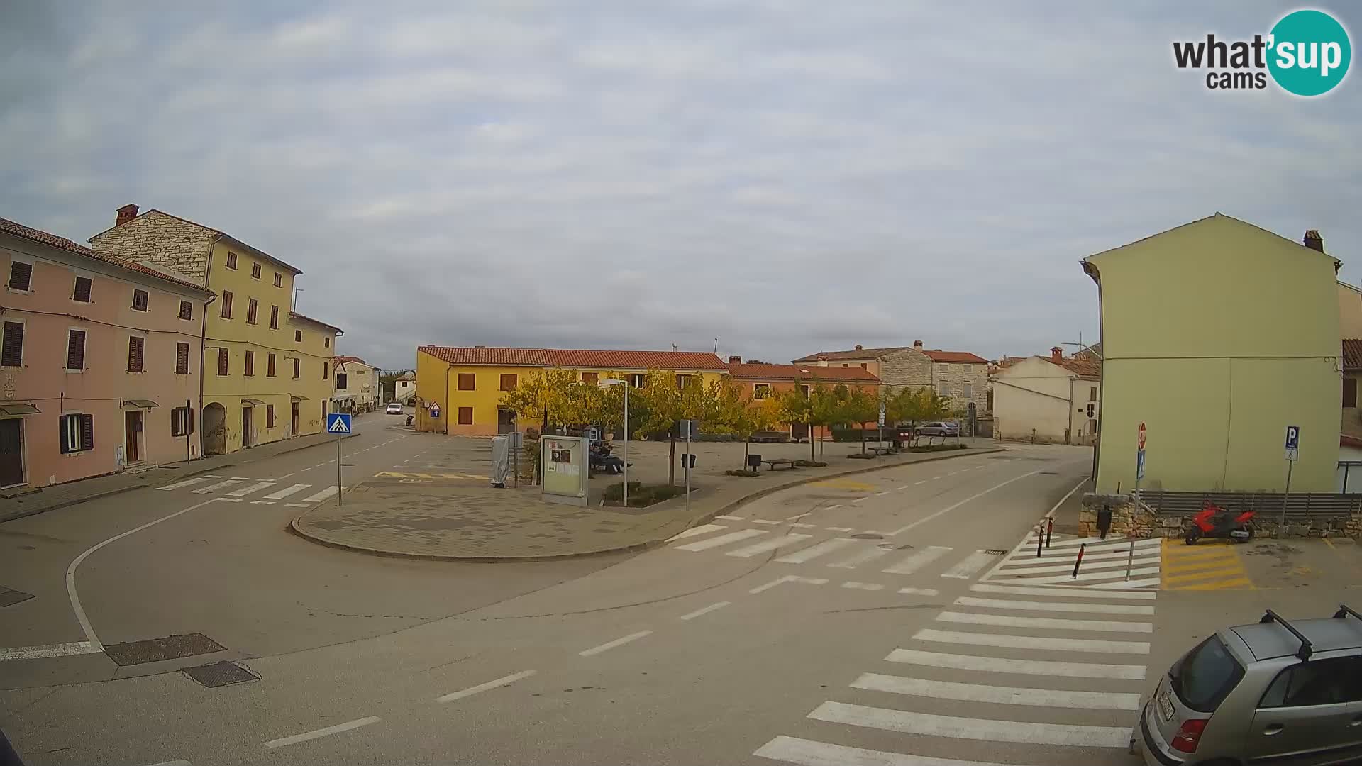 Bale Trg La Musa webcam – Istria – Croatia