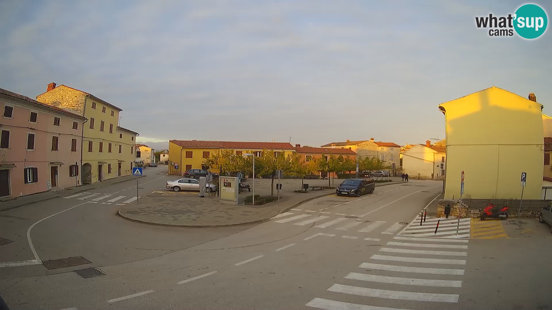 Bale Trg La Musa webcam – Istria – Croatia
