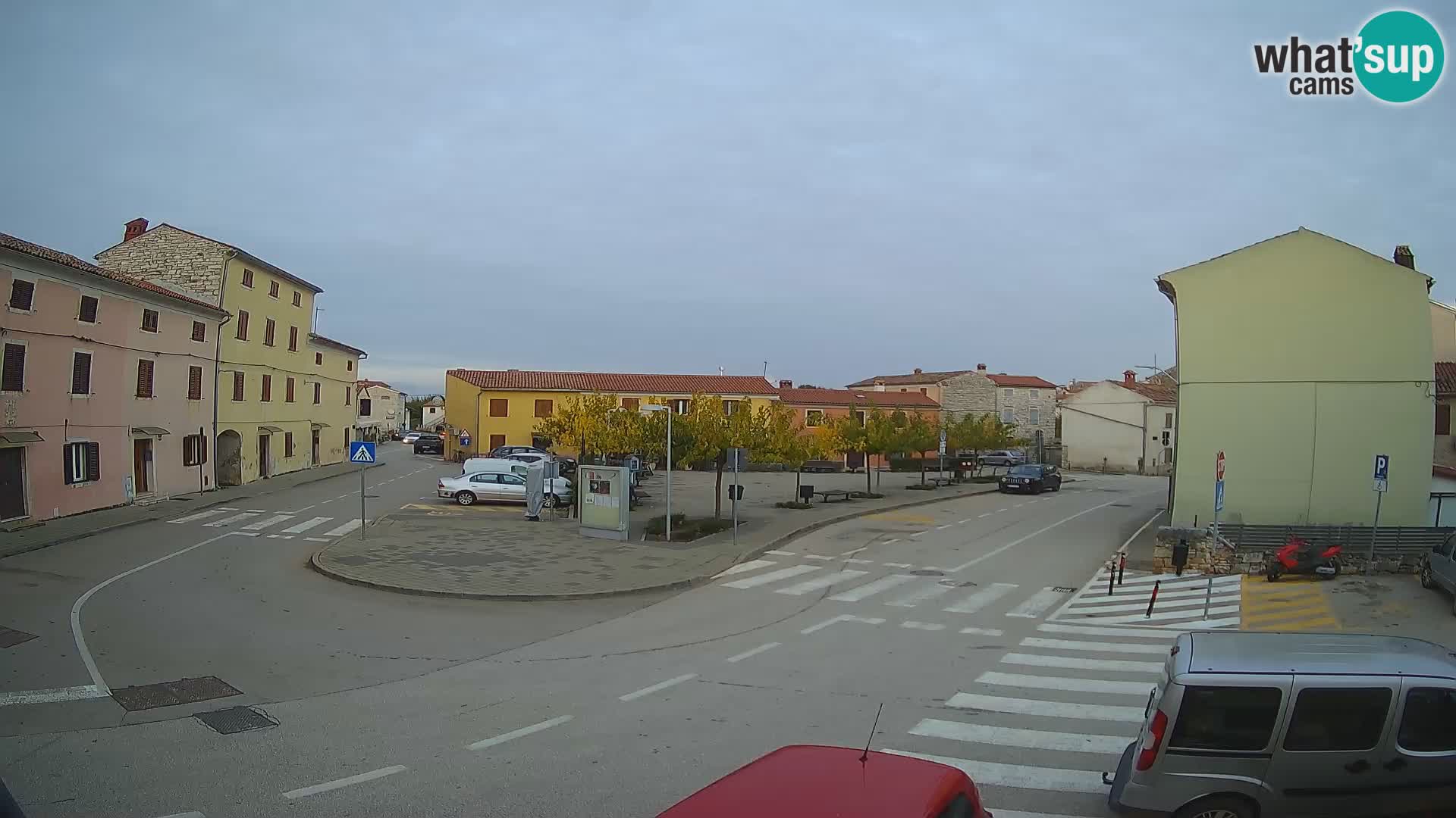 Bale, webcam de la plaza La Musa – Istria – Croacia
