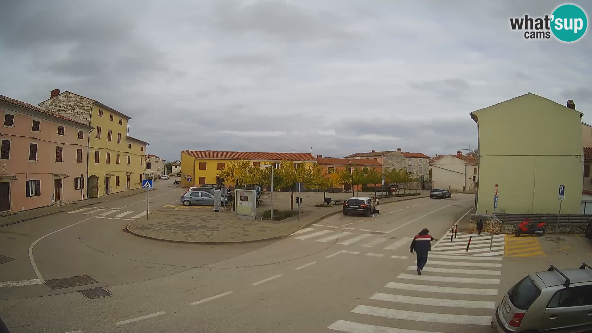 Bale, webcam de la plaza La Musa – Istria – Croacia