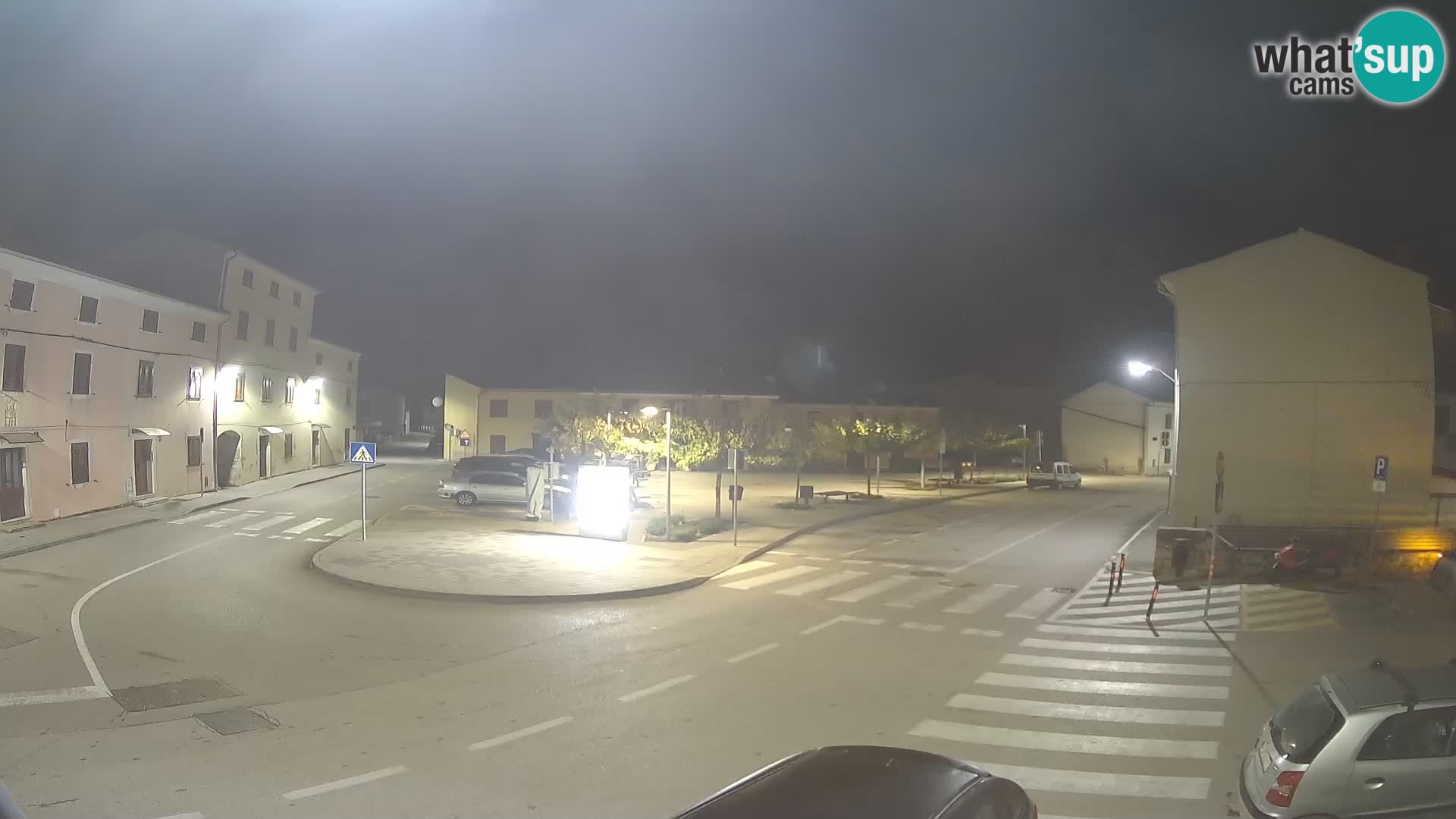 Bale, webcam de la plaza La Musa – Istria – Croacia