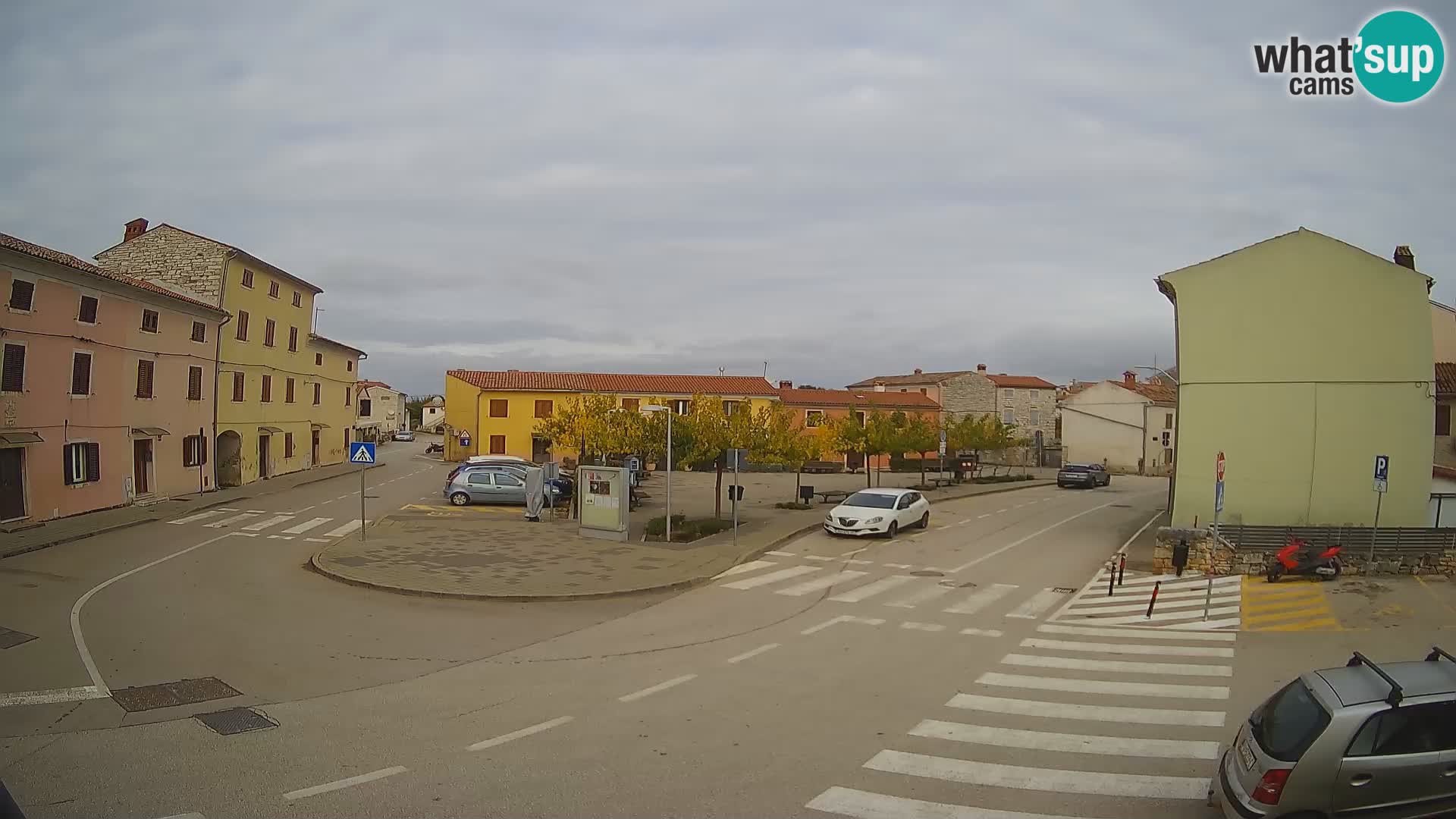 Bale, webcam de la plaza La Musa – Istria – Croacia