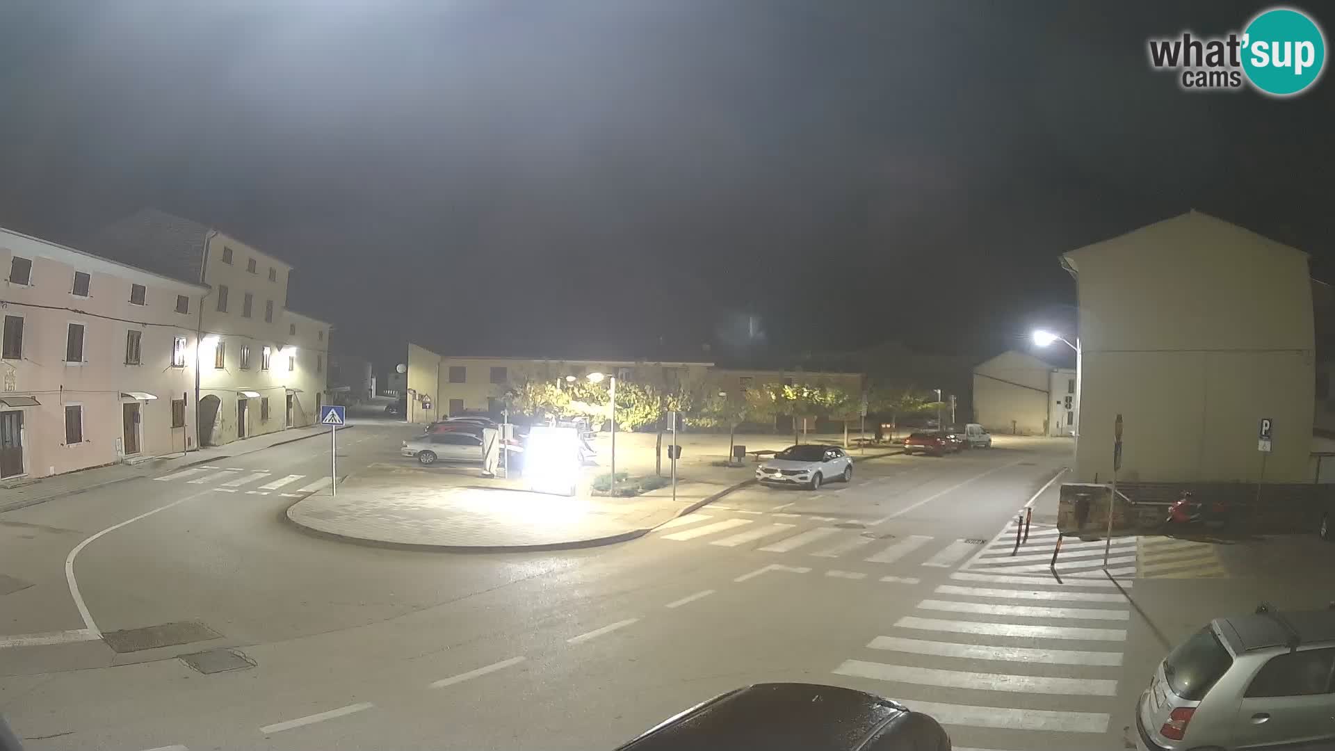 Bale, webcam de la place La Musa – Istrie – Croatie