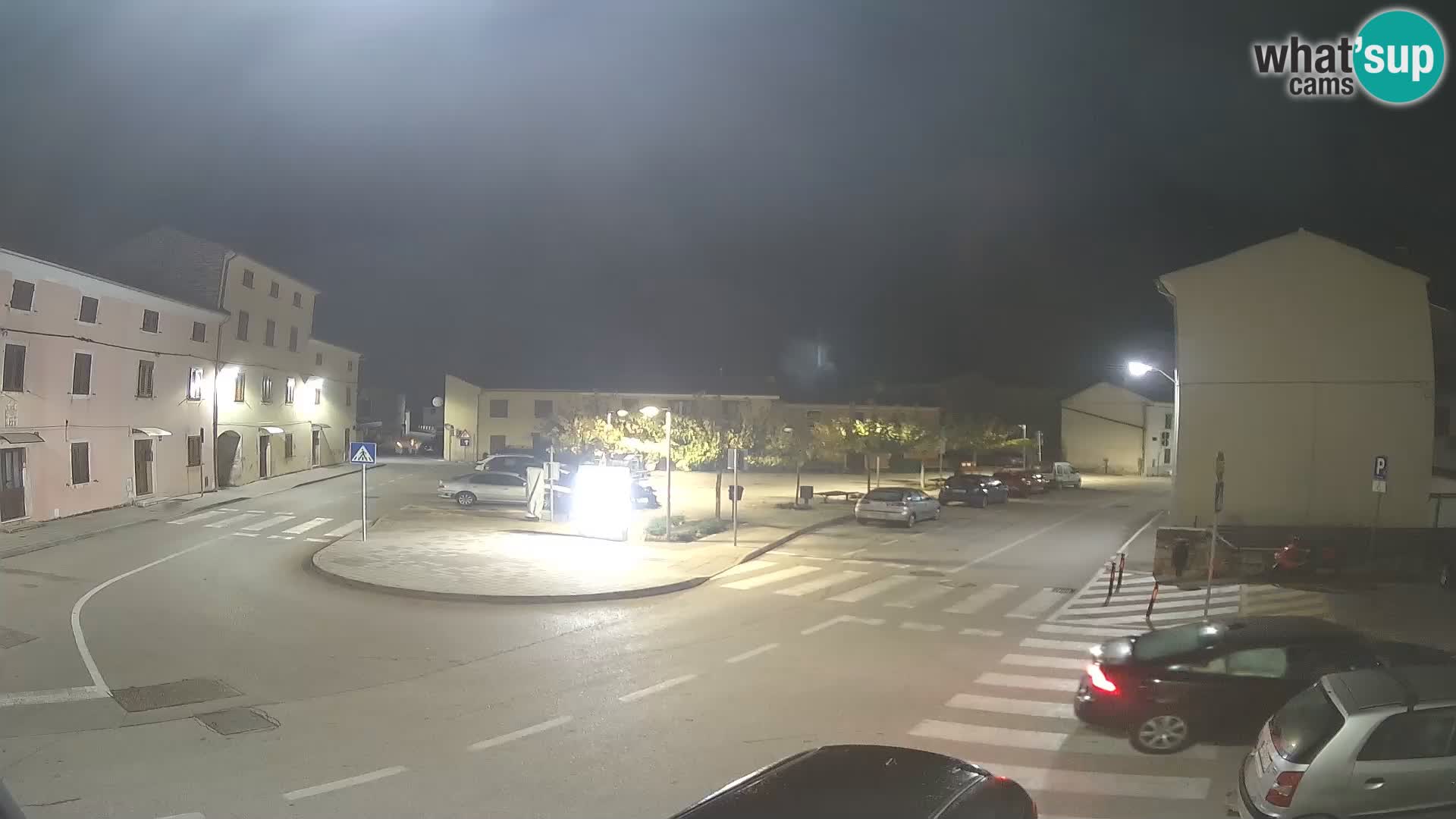 Bale, webcam de la place La Musa – Istrie – Croatie