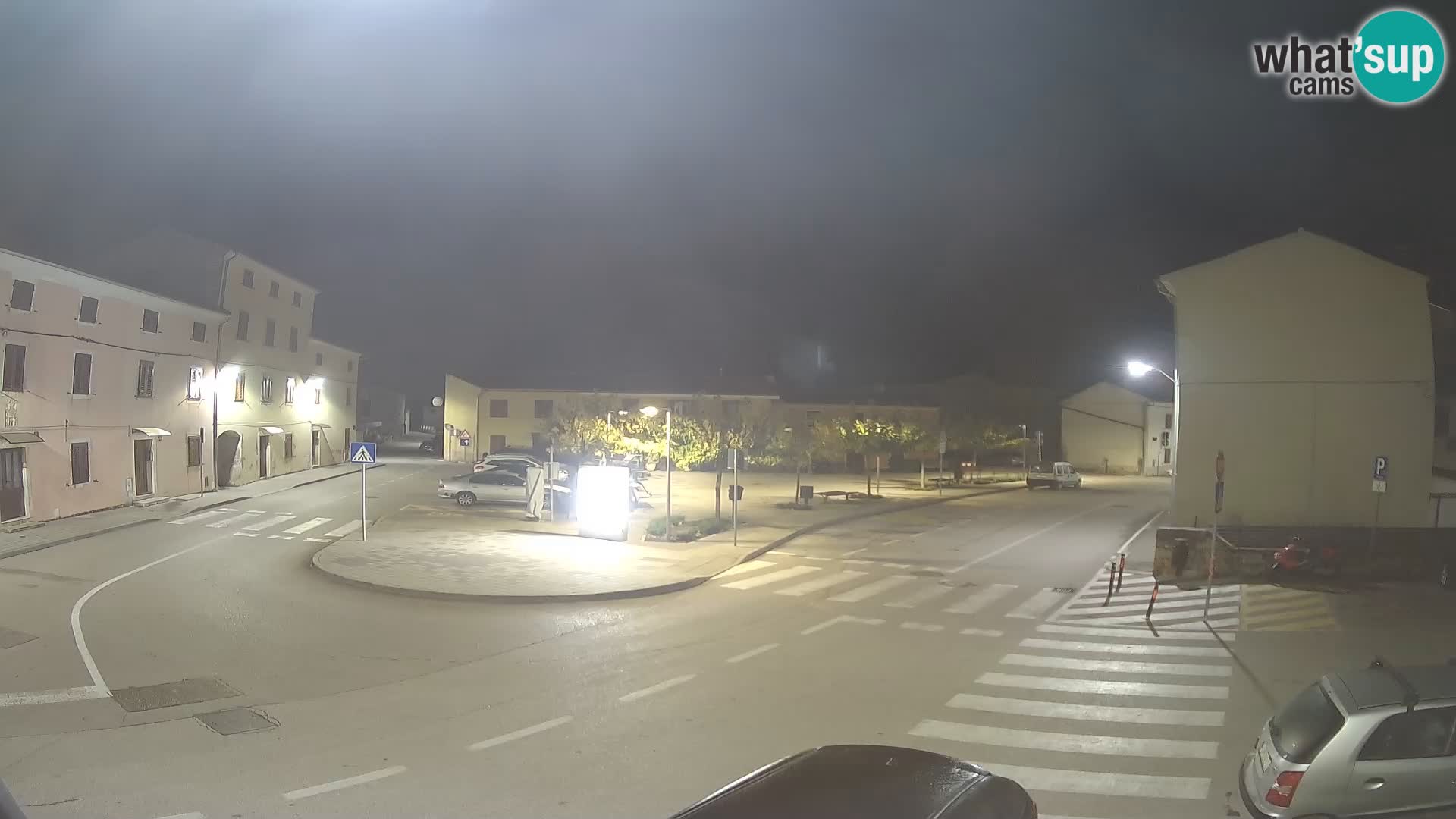 Bale, webcam de la plaza La Musa – Istria – Croacia