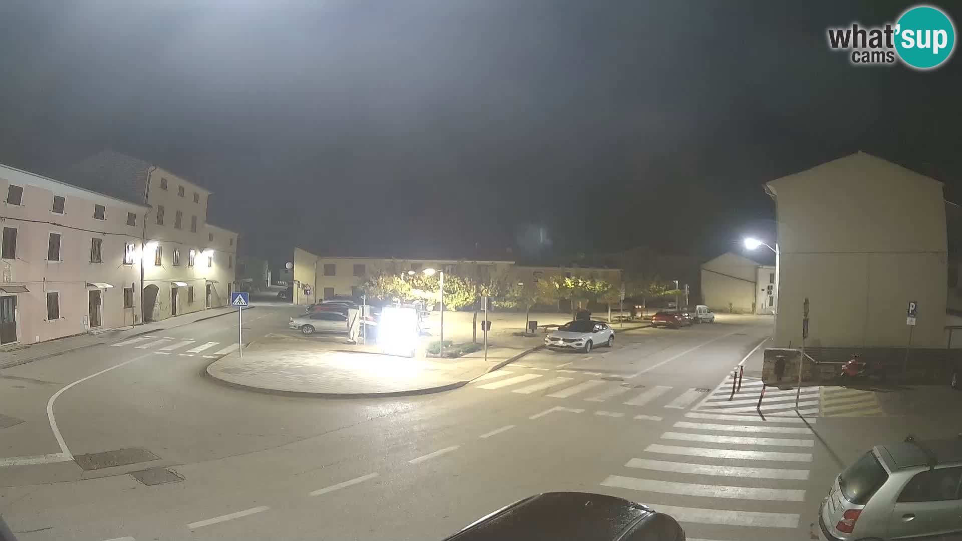 Bale, webcam de la plaza La Musa – Istria – Croacia