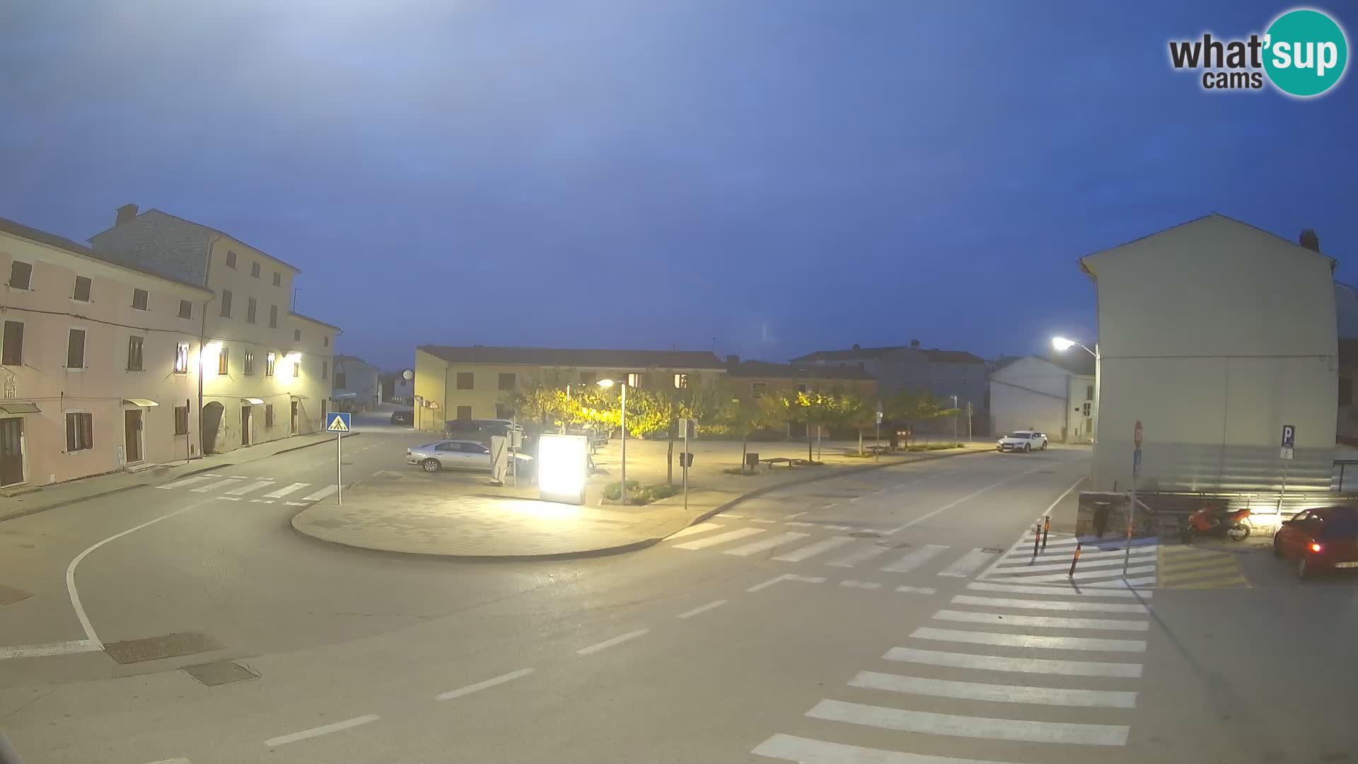 Bale Trg La Musa spletna kamera – Istra – Hrvaška