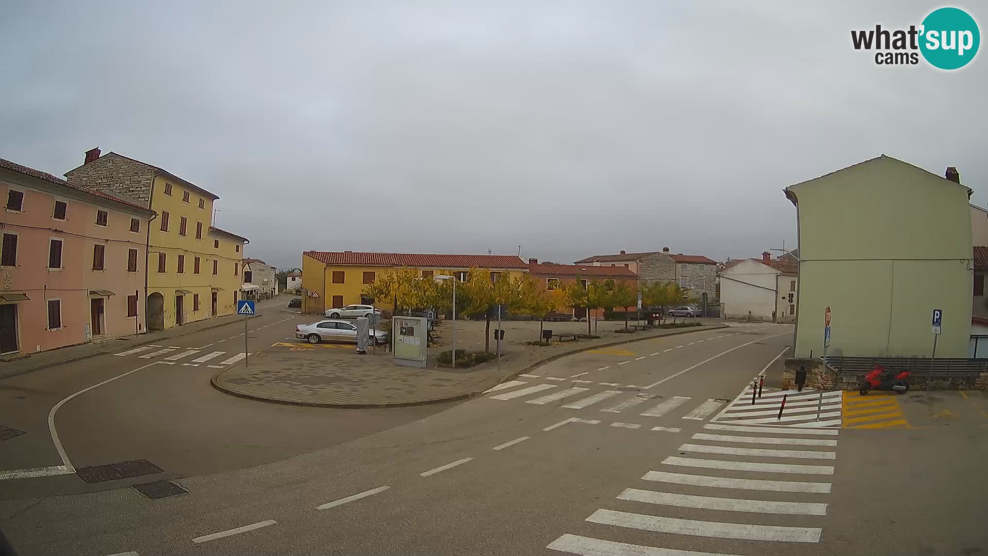 Bale, webcam de la plaza La Musa – Istria – Croacia