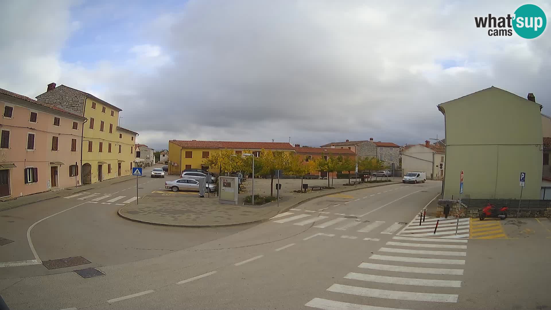 Bale, webcam de la plaza La Musa – Istria – Croacia
