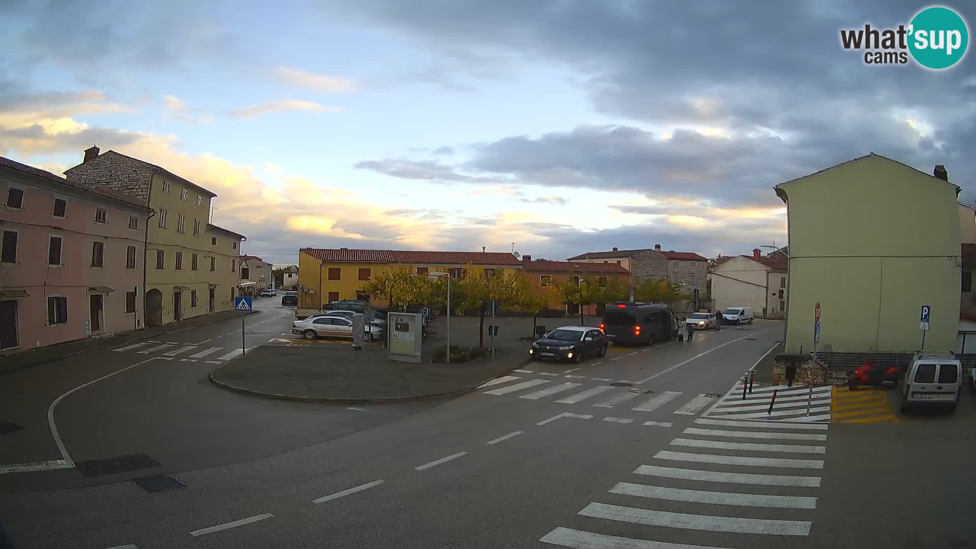 Bale Trg La Musa webcam – Istria – Croatia