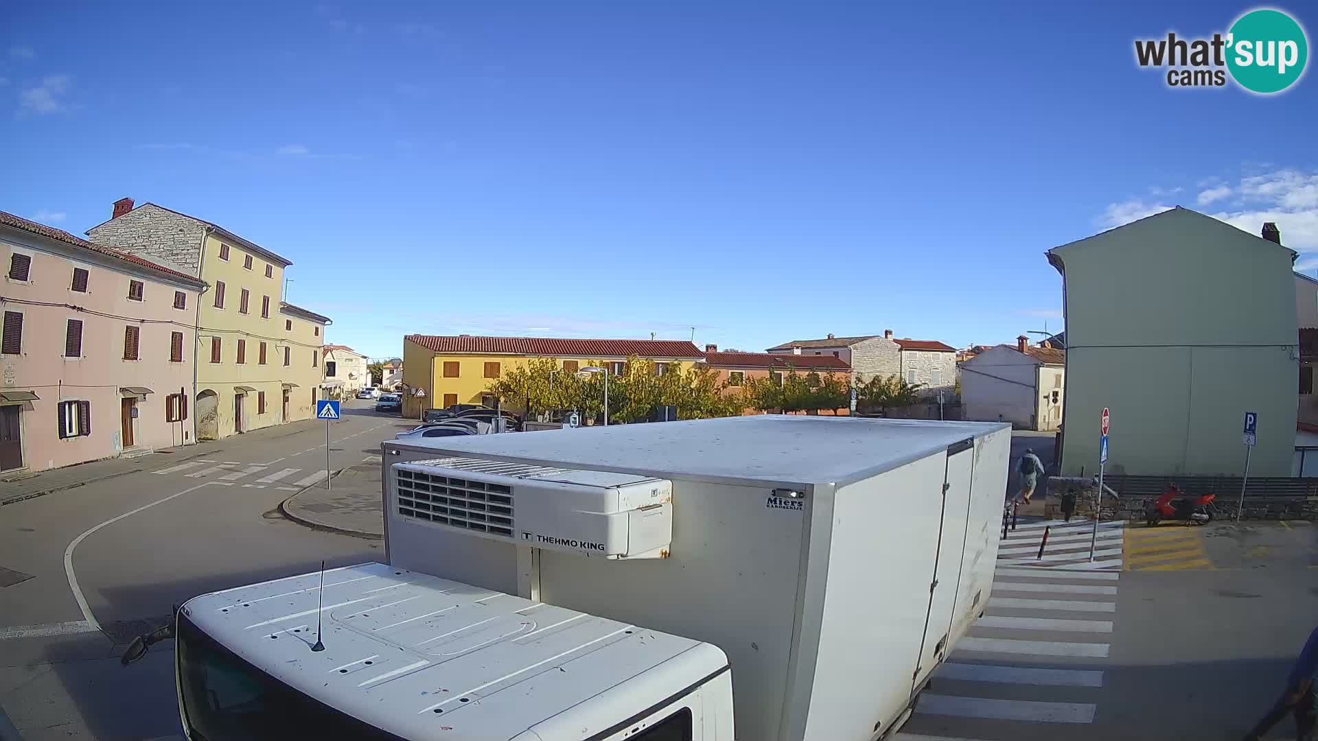 Bale Trg La Musa webcam – Istria – Croatia