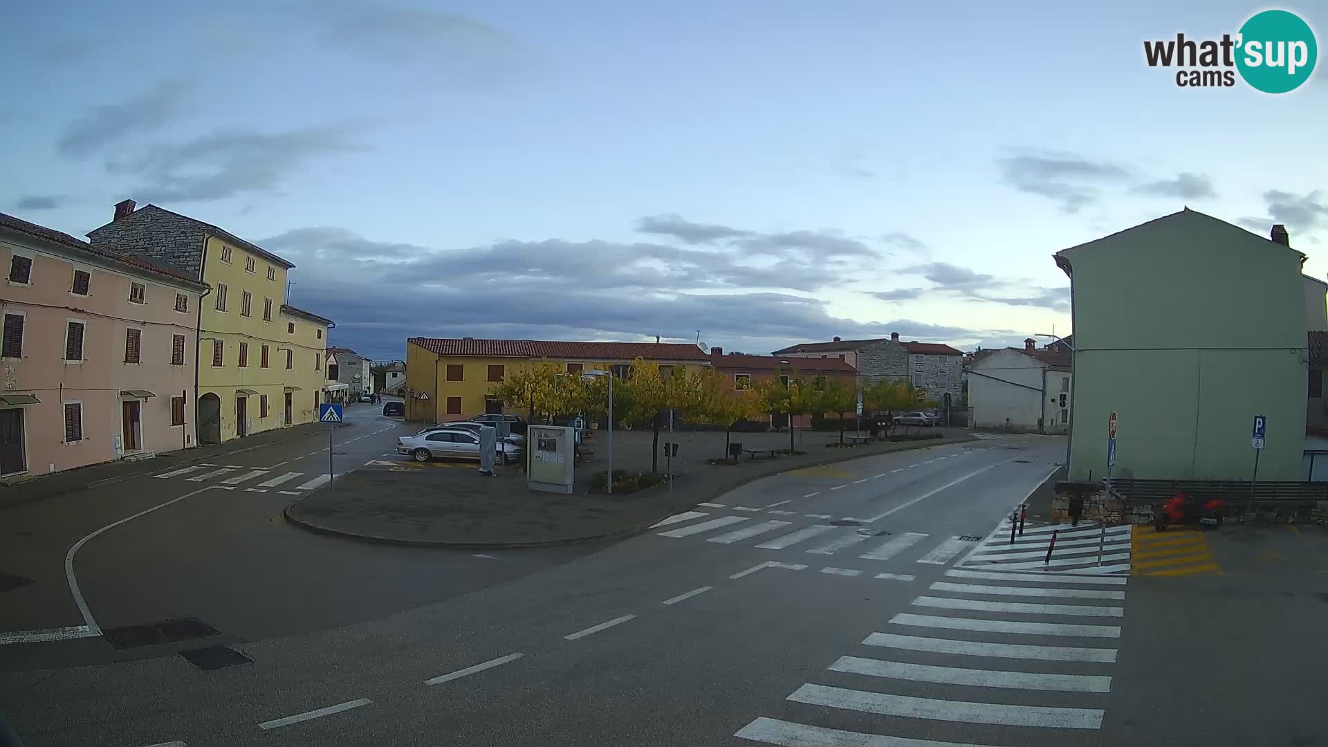 Bale, webcam de la plaza La Musa – Istria – Croacia