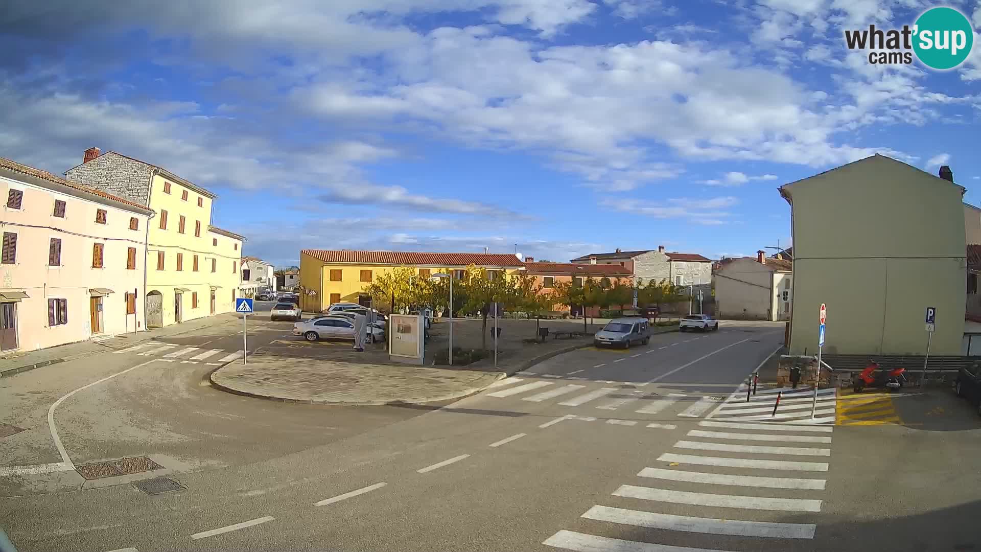 Bale, webcam de la plaza La Musa – Istria – Croacia