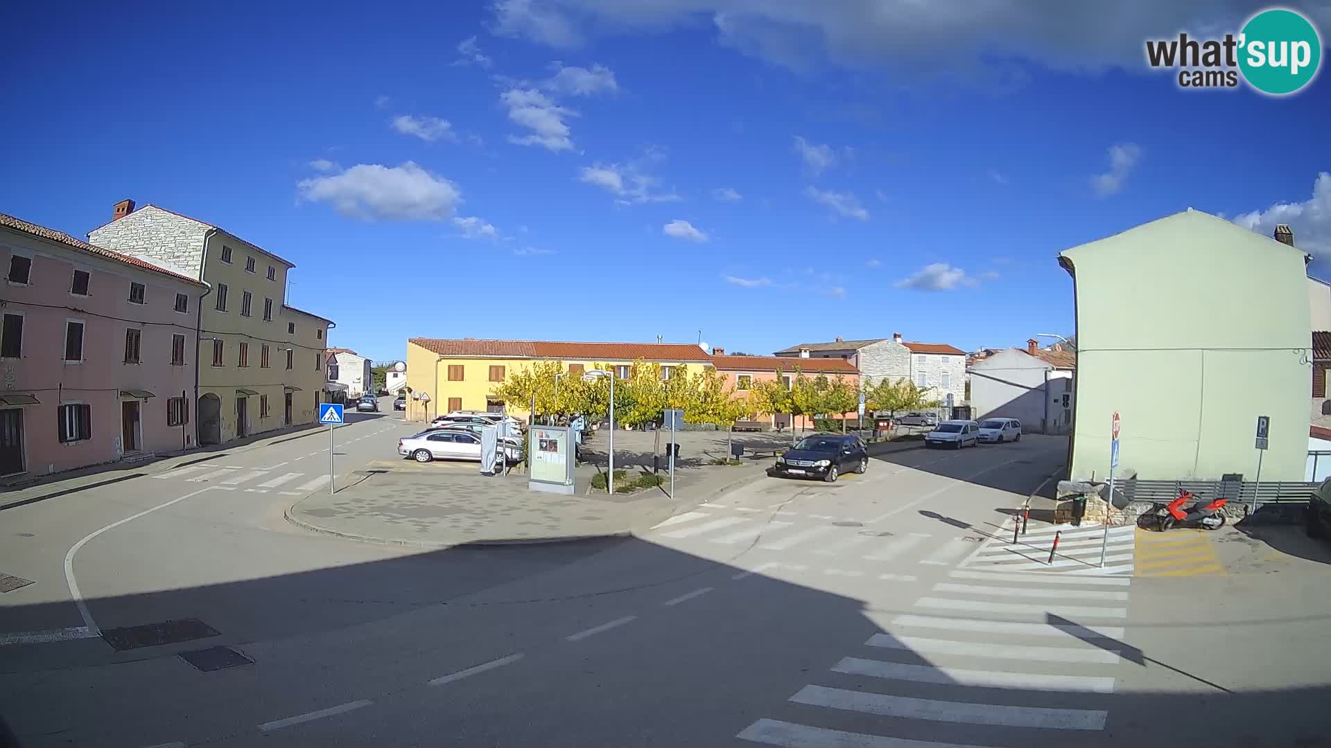 Bale, webcam de la place La Musa – Istrie – Croatie