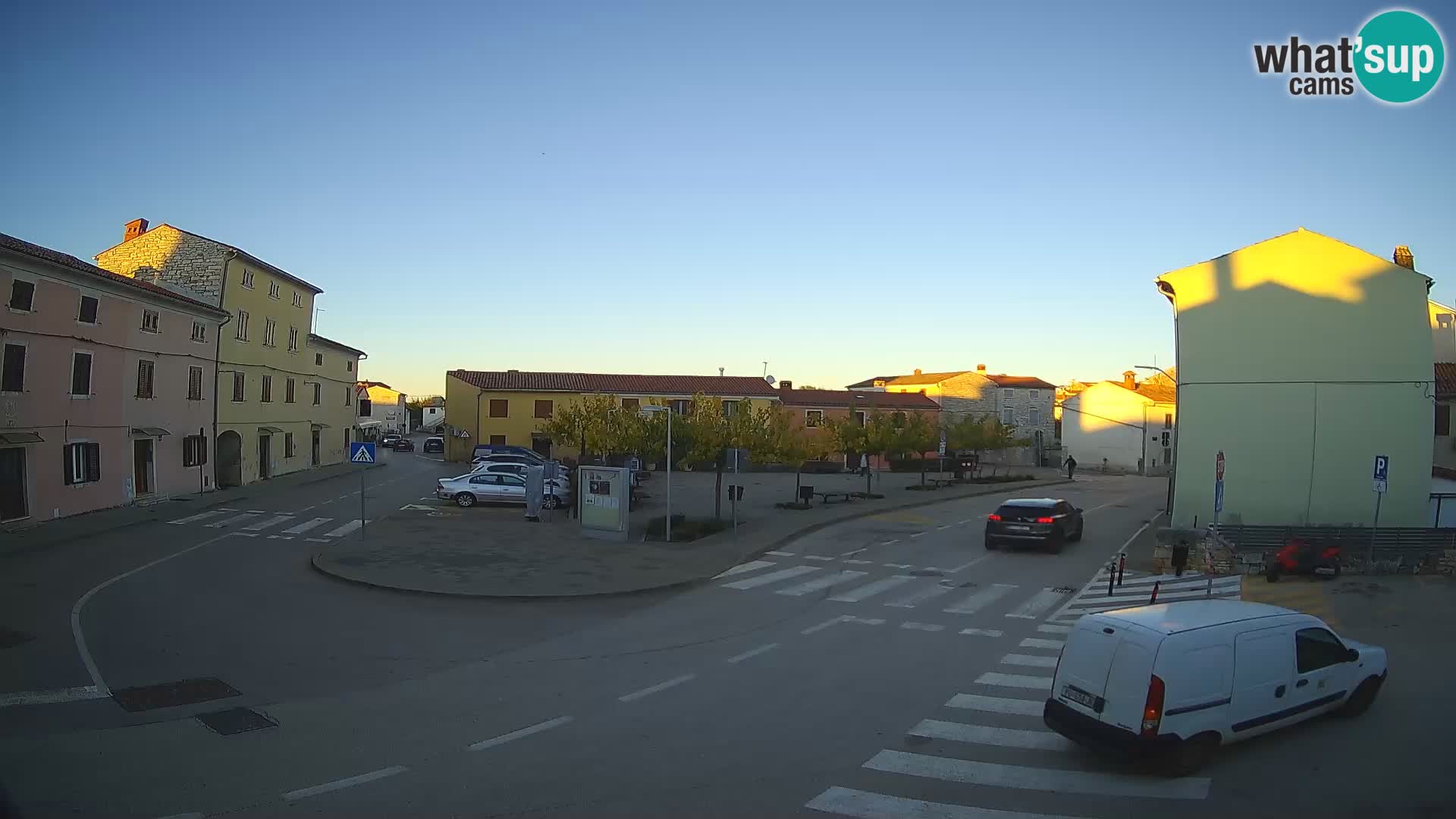 Bale Trg La Musa webcam – Istria – Croatia