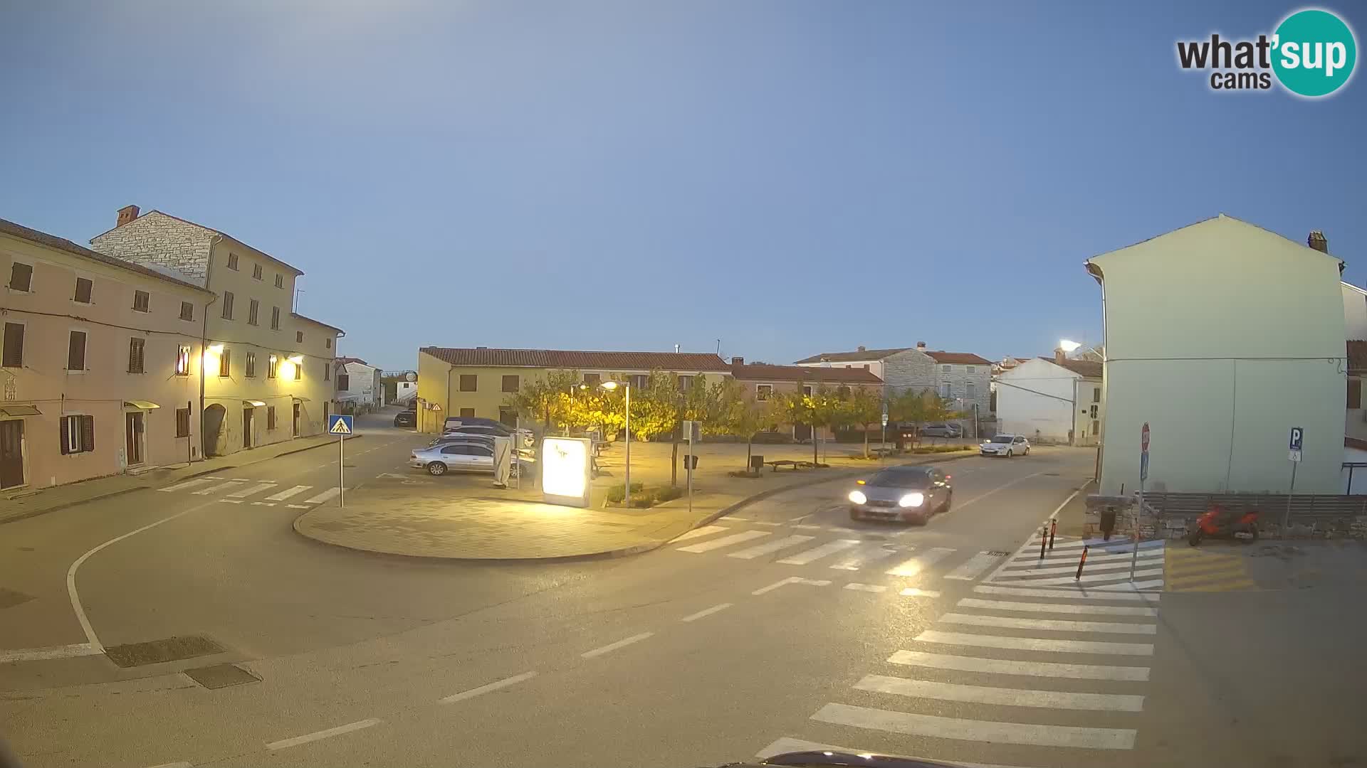 Bale Trg La Musa webcam – Istria – Croatia