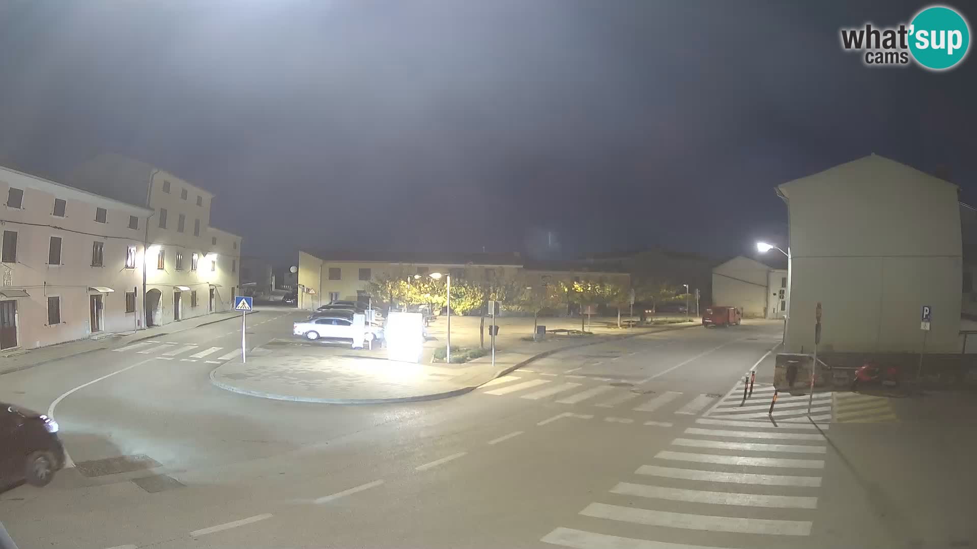 Bale, webcam de la plaza La Musa – Istria – Croacia