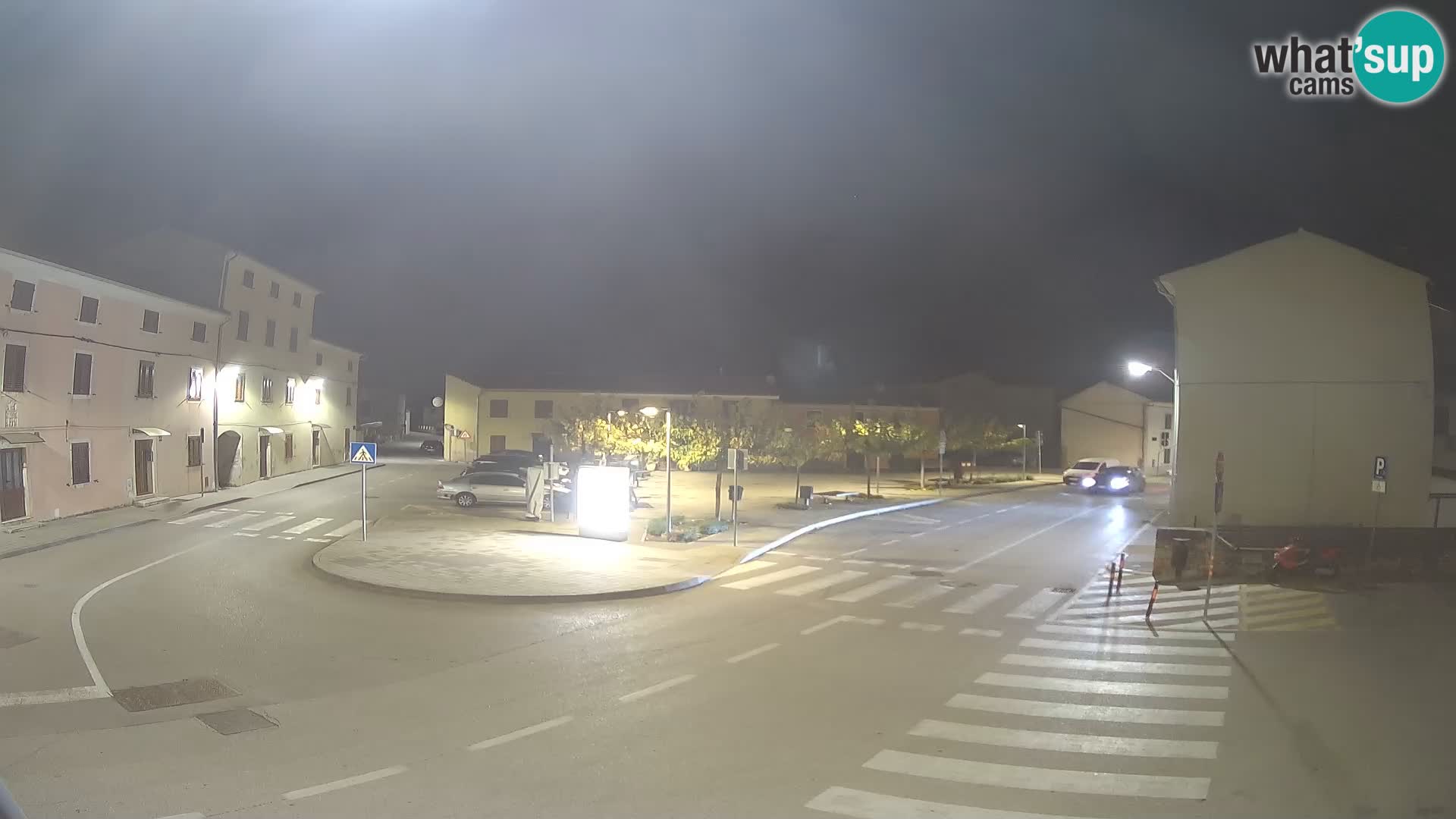 Bale, webcam de la place La Musa – Istrie – Croatie