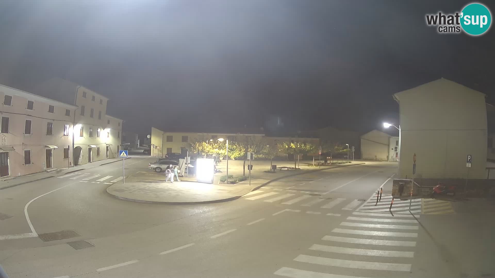 Bale, webcam de la place La Musa – Istrie – Croatie