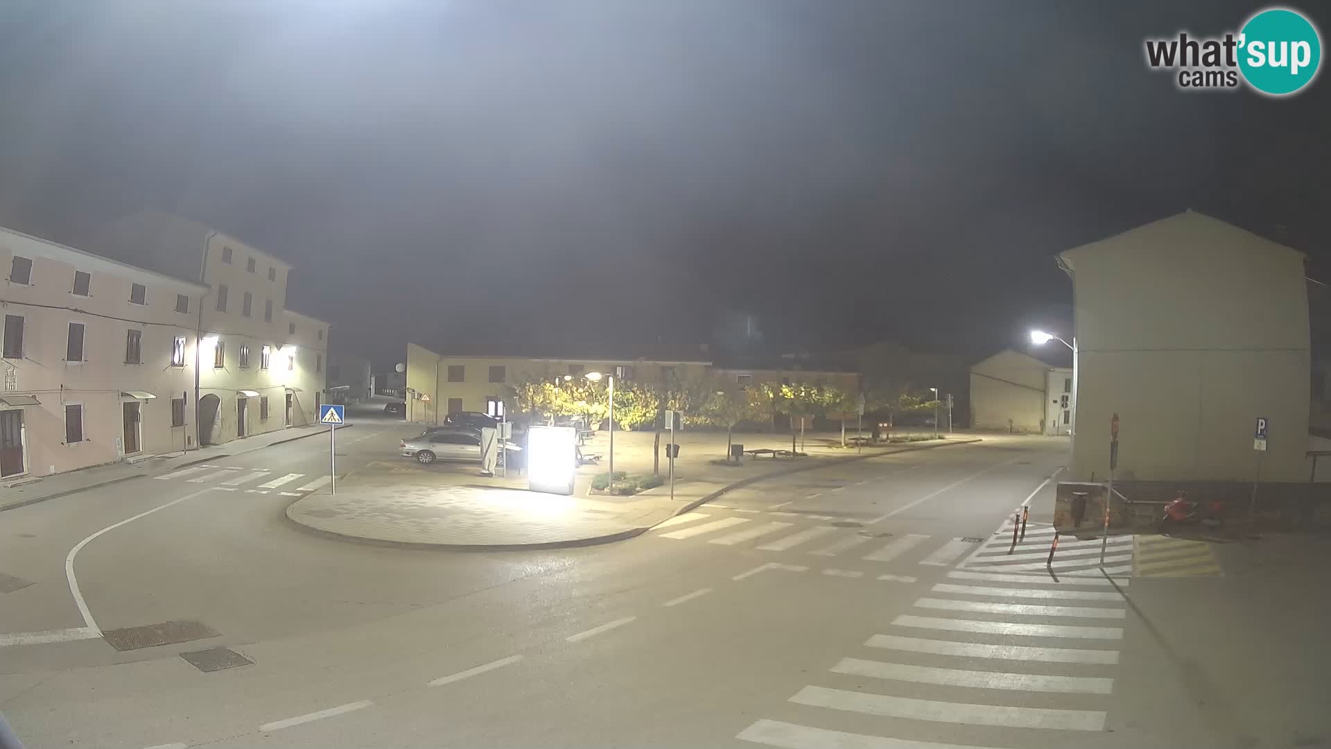 Bale, webcam de la plaza La Musa – Istria – Croacia