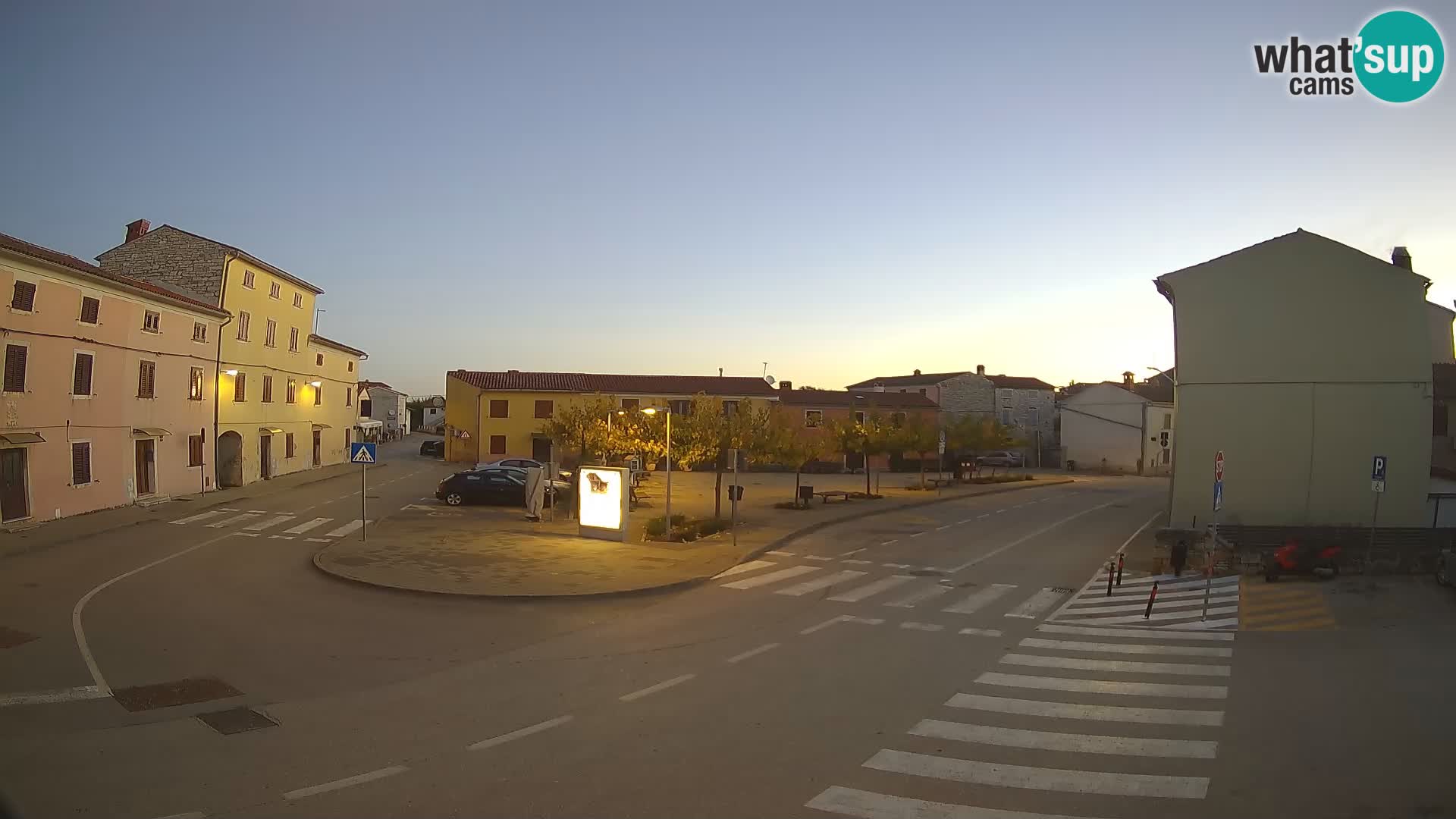Bale Trg La Musa webcam – Istria – Croatia