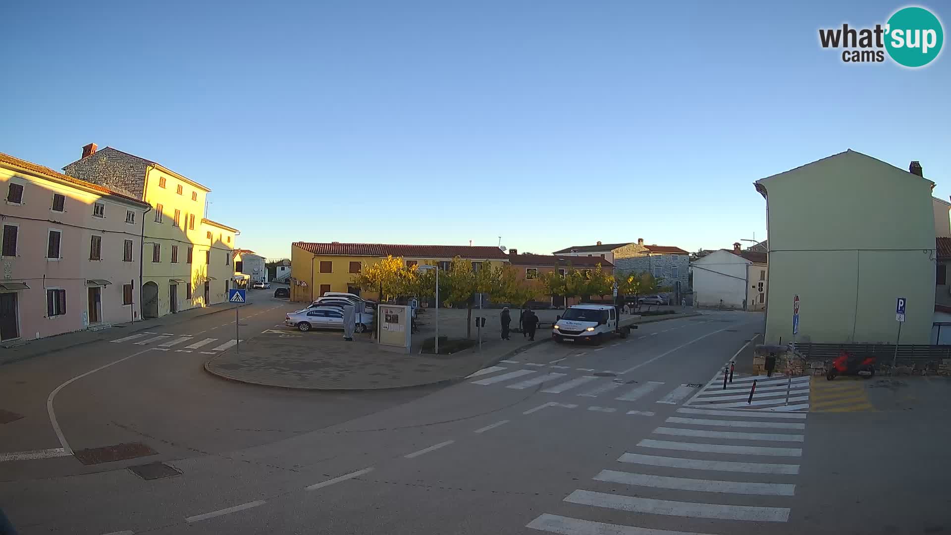 Webcam Valle, piazza La Musa – Istria – Croazia