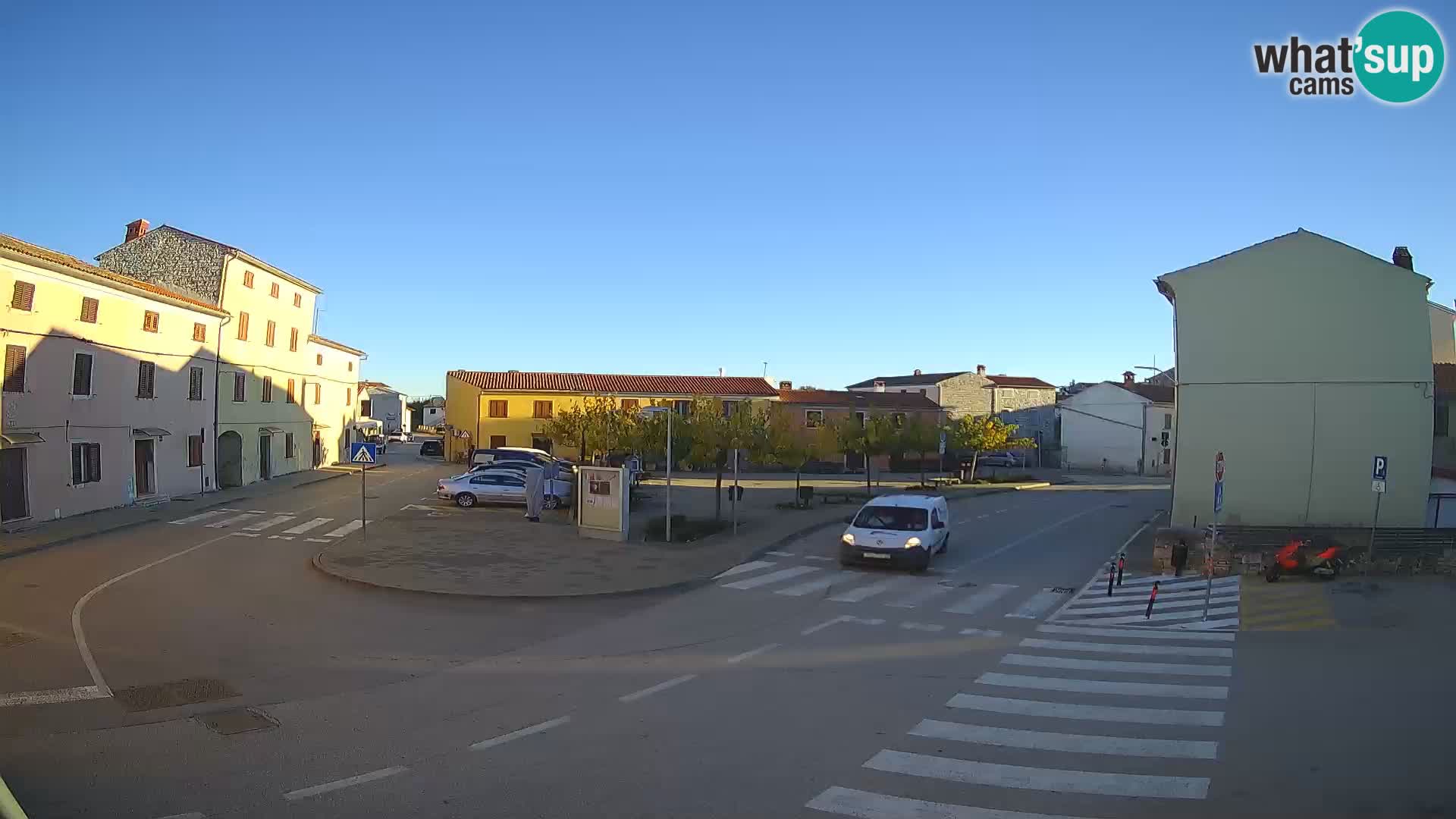 Bale, webcam de la plaza La Musa – Istria – Croacia