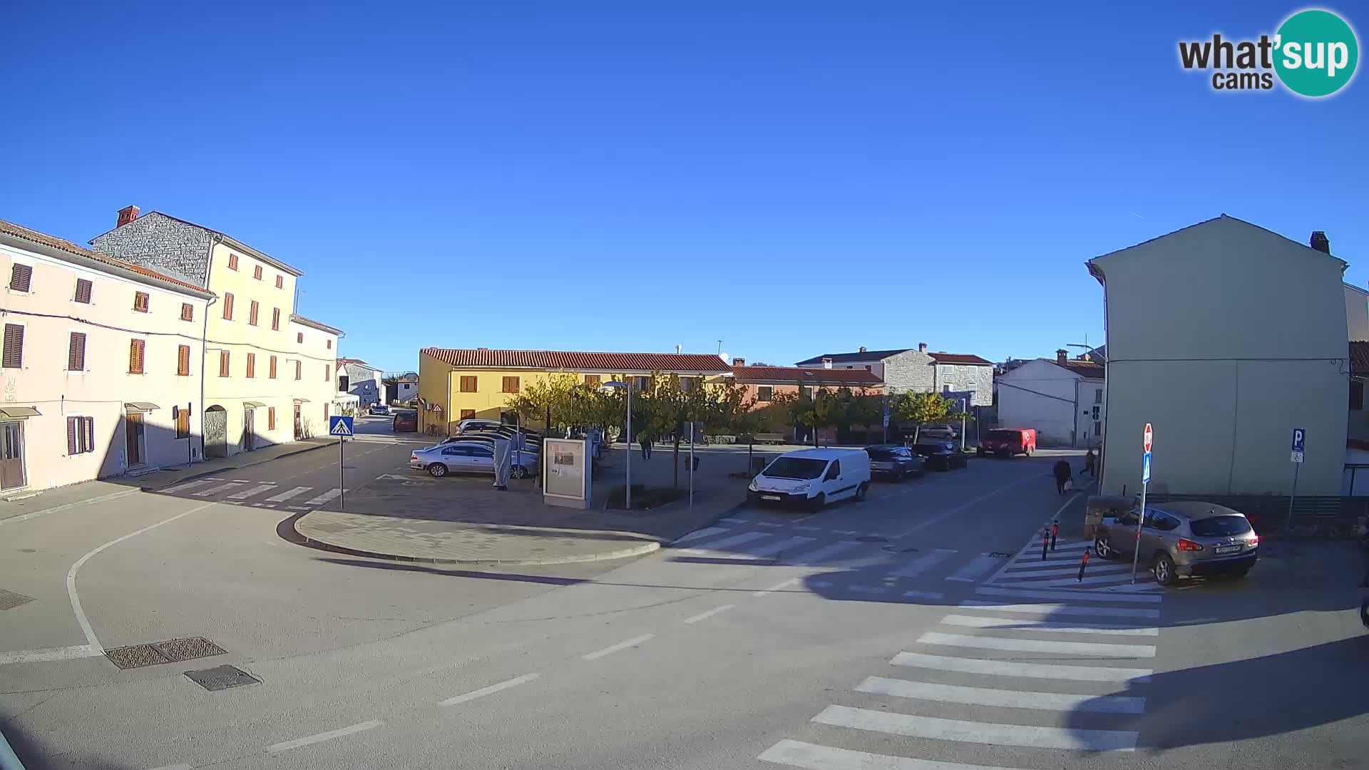 Bale, webcam de la plaza La Musa – Istria – Croacia