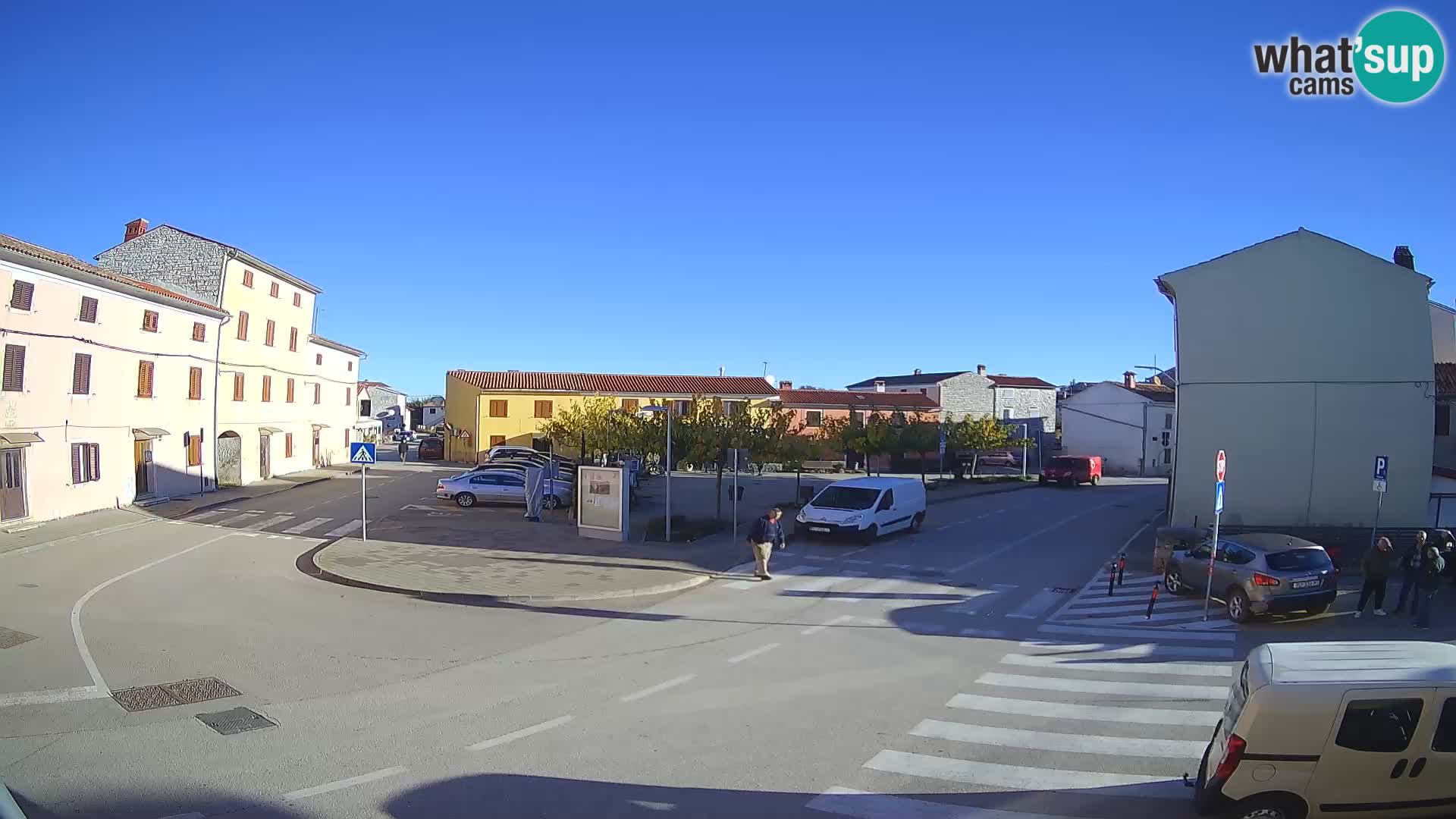 Bale Trg La Musa spletna kamera – Istra – Hrvaška