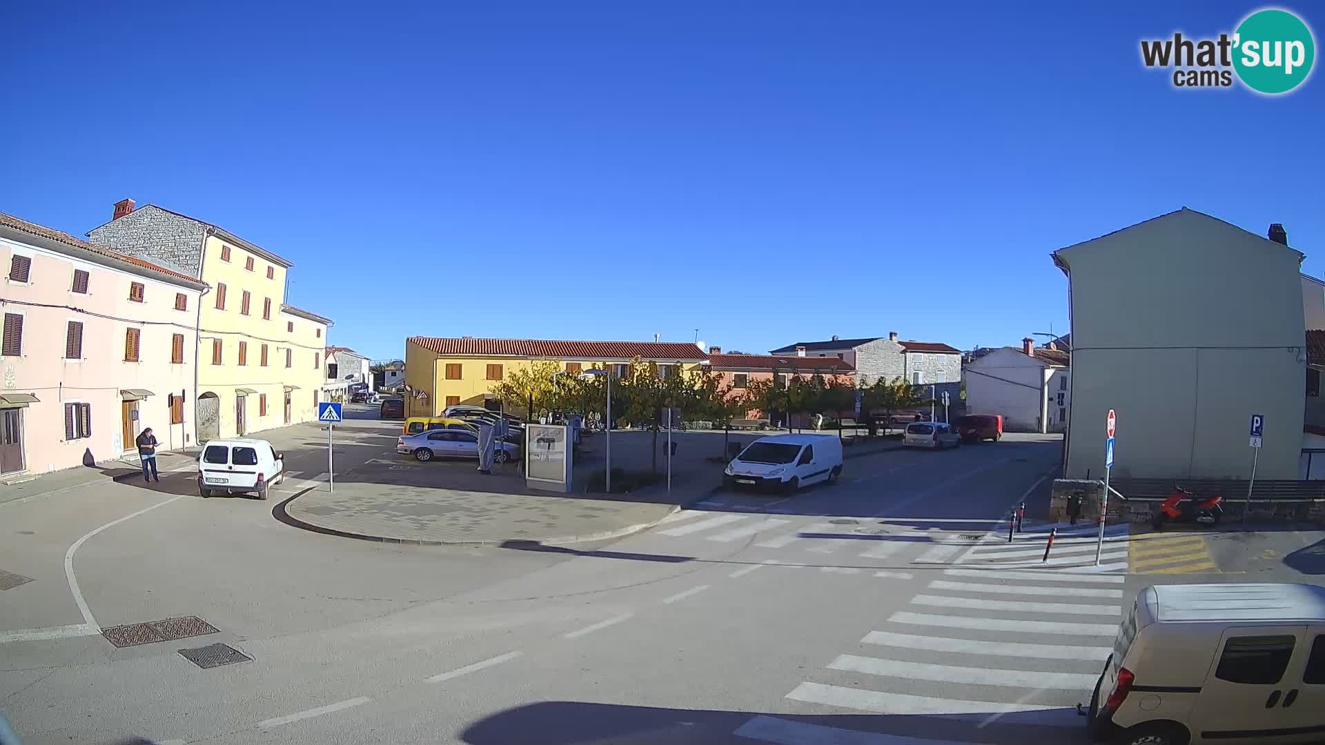 Bale Trg La Musa spletna kamera – Istra – Hrvaška